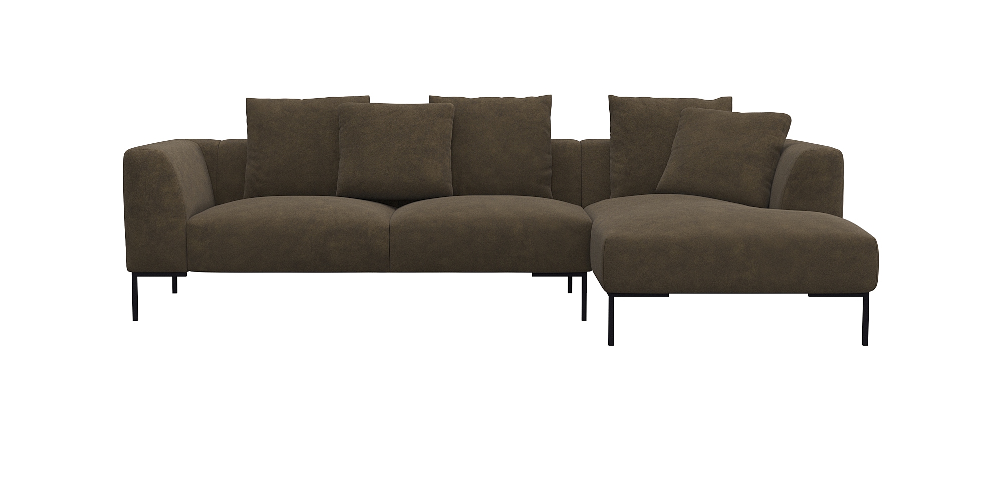 FLEXLUX Ecksofa "Sava Designsofa, bequem und komfortabel, L-Form", Taschenf günstig online kaufen