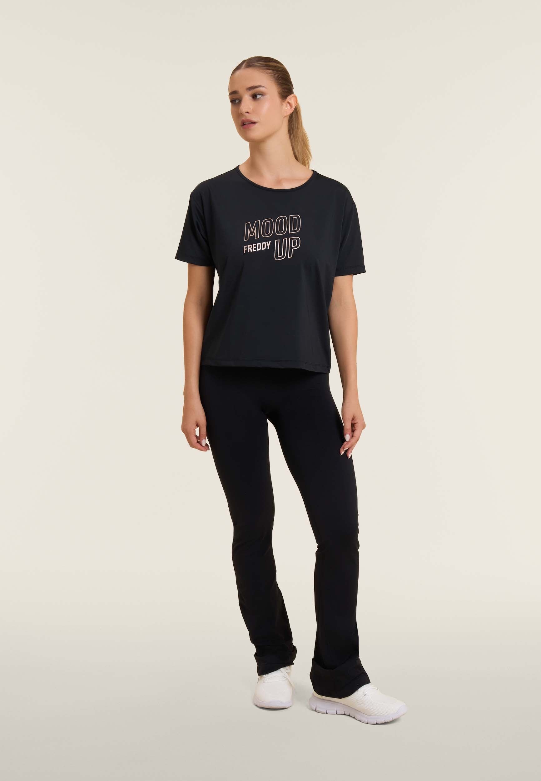 Freddy Rundhalsshirt »Sportshirt« mit Aufdruck