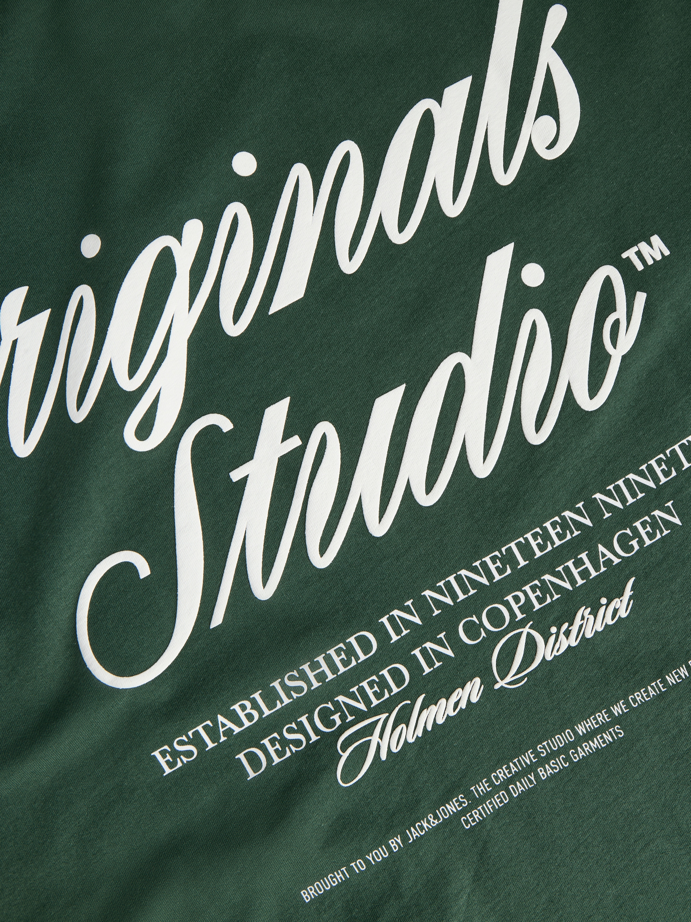 Jack & Jones PlusSize Kurzarmshirt »JORNORREBRO TYPO TEE SS CREW NECK  PLS« Baumwolle, regular fit