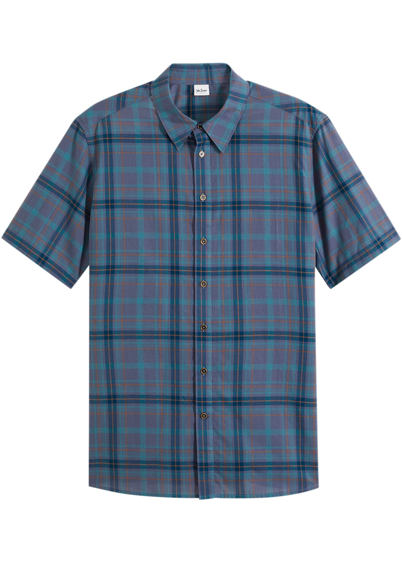 bonprix Kurzarmhemd Kurzarmhemd aus reiner Baumwolle