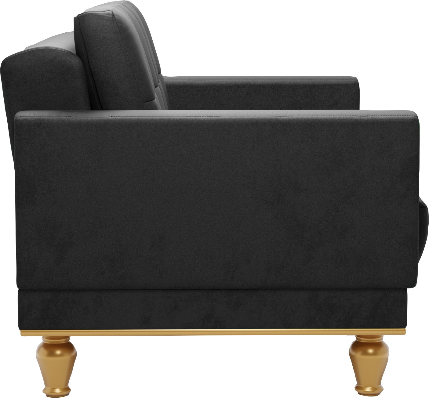sit&more 2-Sitzer »Orient 5«, Rückenkissen mit Strass-Stein, goldfarbene Applikationen