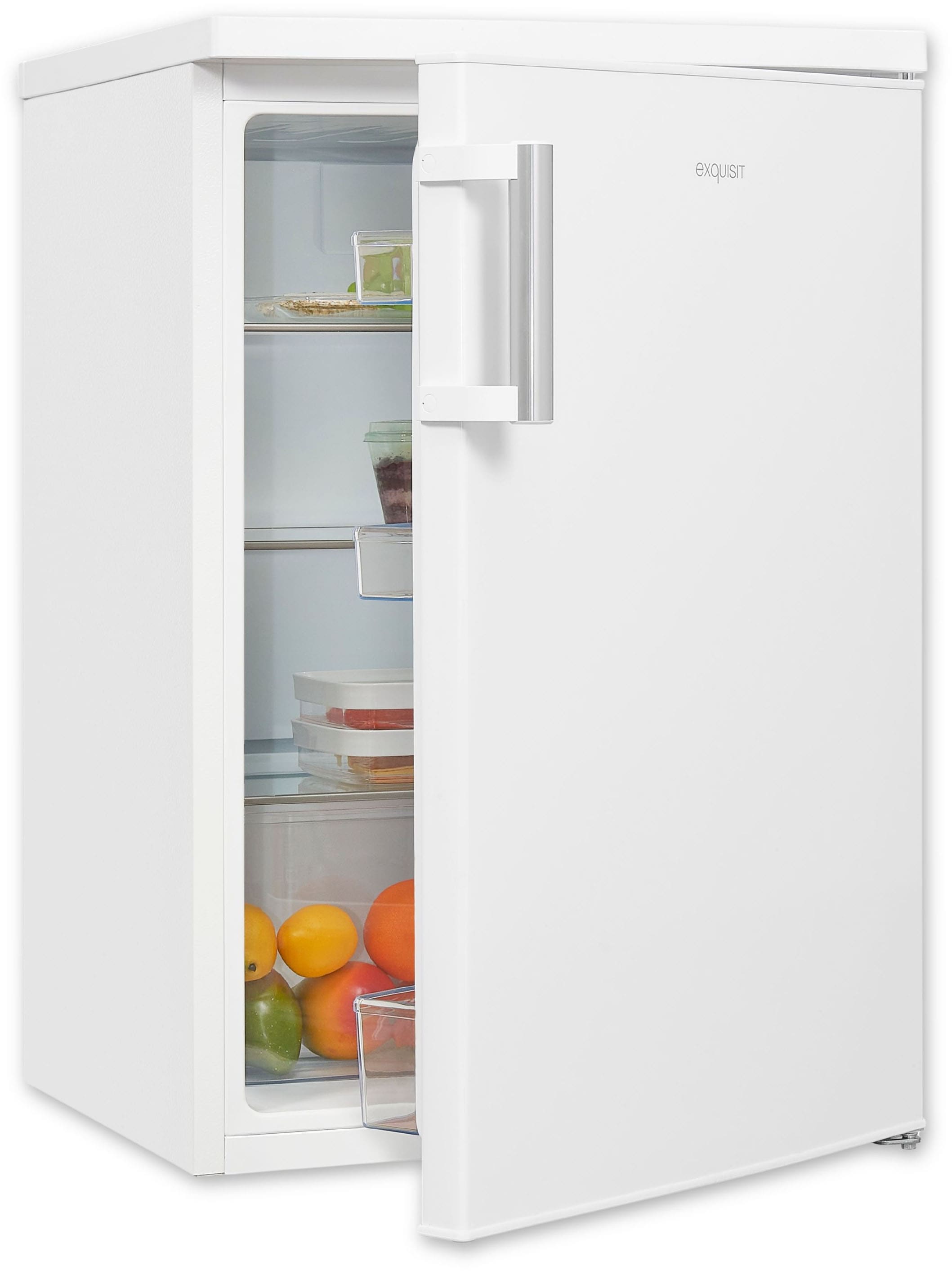 exquisit Kühlschrank »KS16-V-H-010D weiss«, Energieeffizienzklasse D, 133 Liter Nutzinhalt
