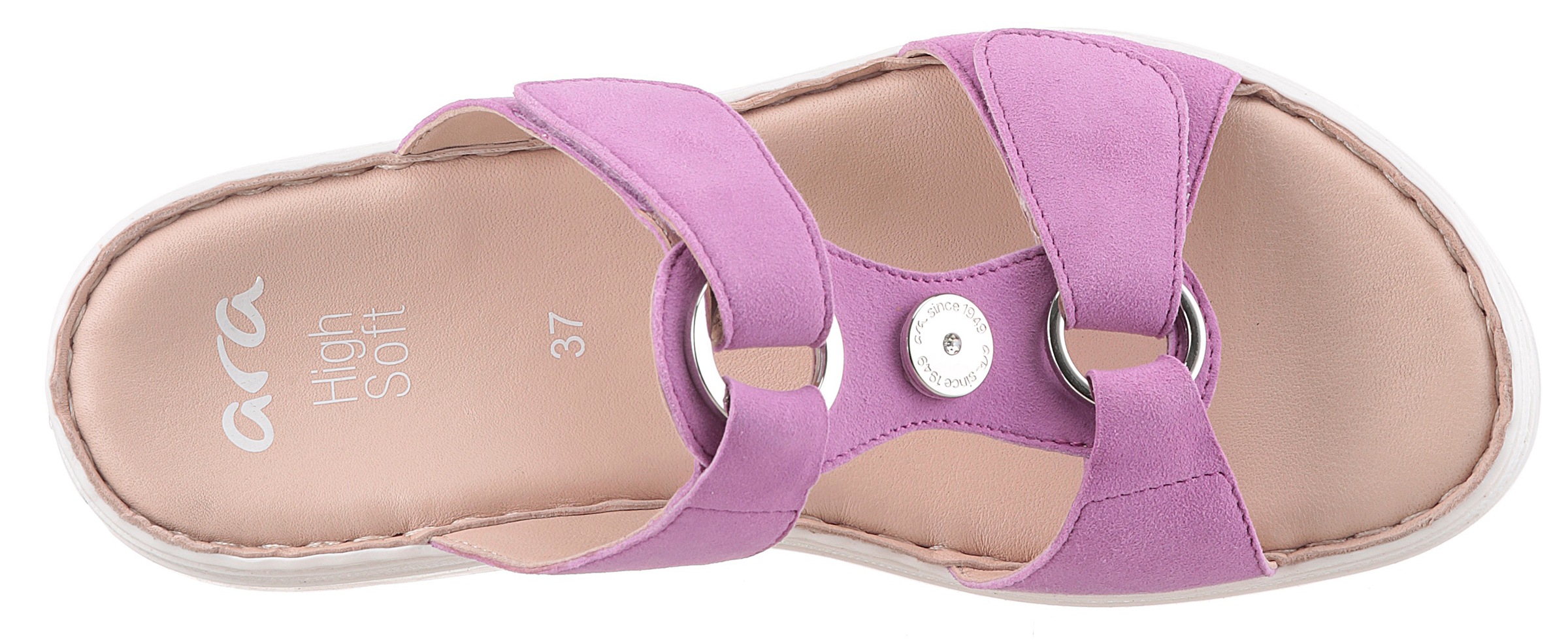 Ara Pantolette »LA PALMA«  , Sandale, Klettschuh in Schuhweite G (= weit)