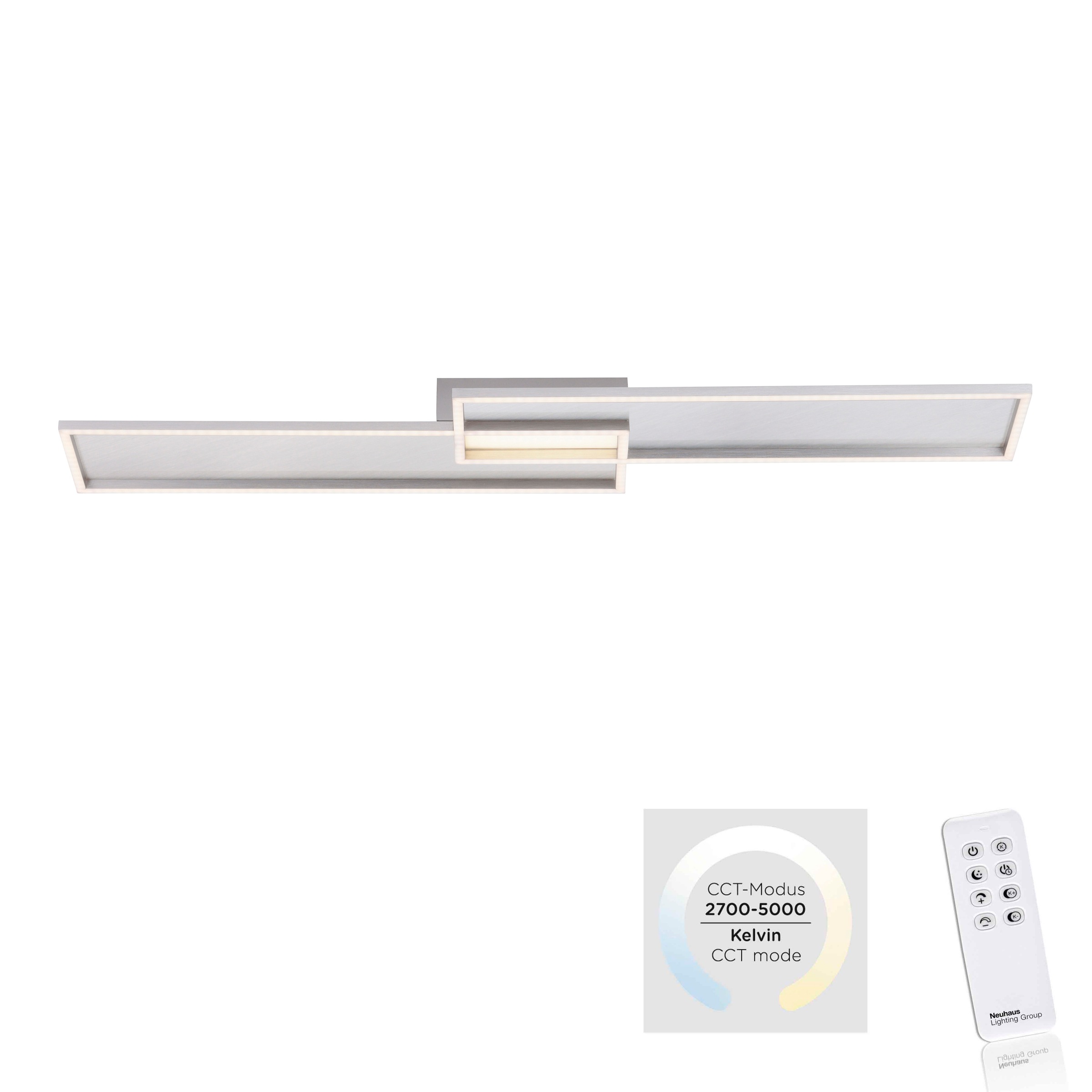 Paul Neuhaus Deckenleuchte »AMARA«, 1 flammig, Leuchtmittel LED-Board   LED günstig online kaufen