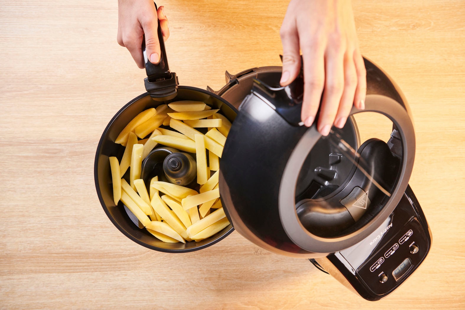 Tefal Heißluftfritteuse »ActiFry Extra«, 1500 W, Fassungsvermögen 1,2 kg, Timer, geruchsfrei, FZ7228