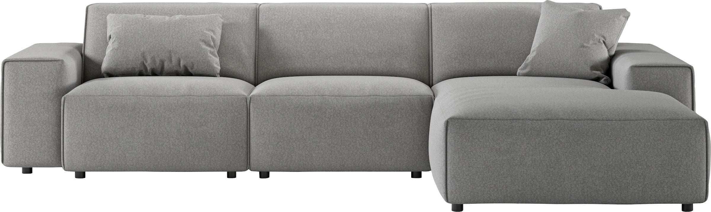 andas Ecksofa »Glimminge auch in Breitcord, Feincord, Bouclé + Easy care-Bezug«, L-Form, Breite 294, Zierkissen
