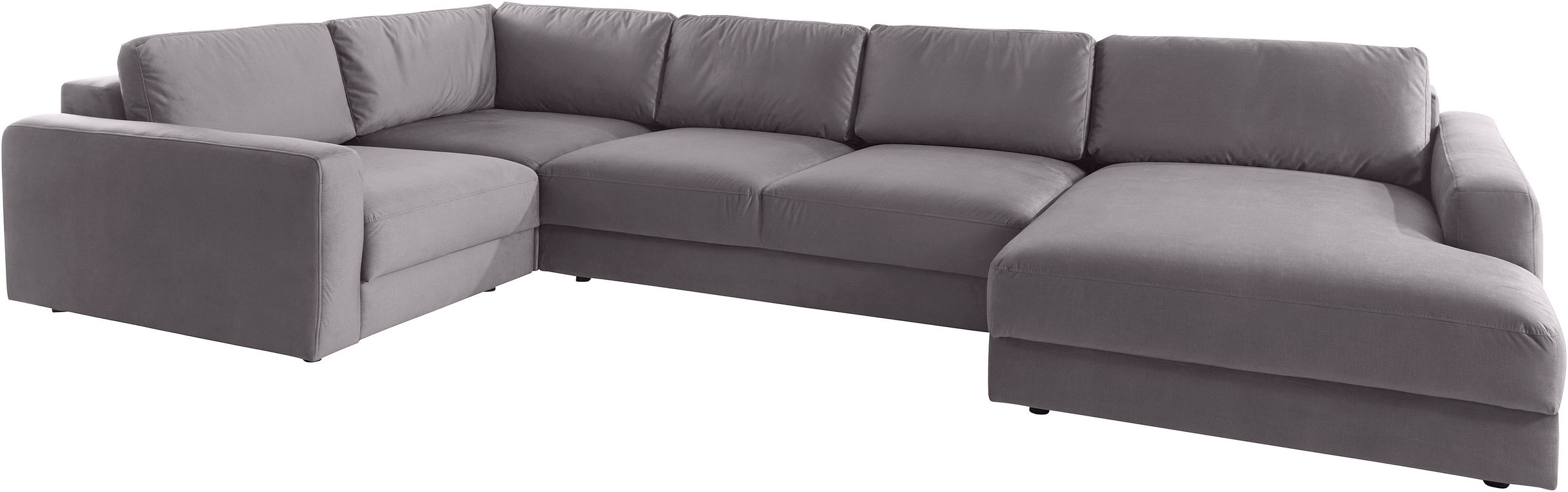 Places of Style Wohnlandschaft »Bloomfield, U-Form«, mit extra tiefer Sitzfläche, wahlweise mit Sitztiefenverstellung