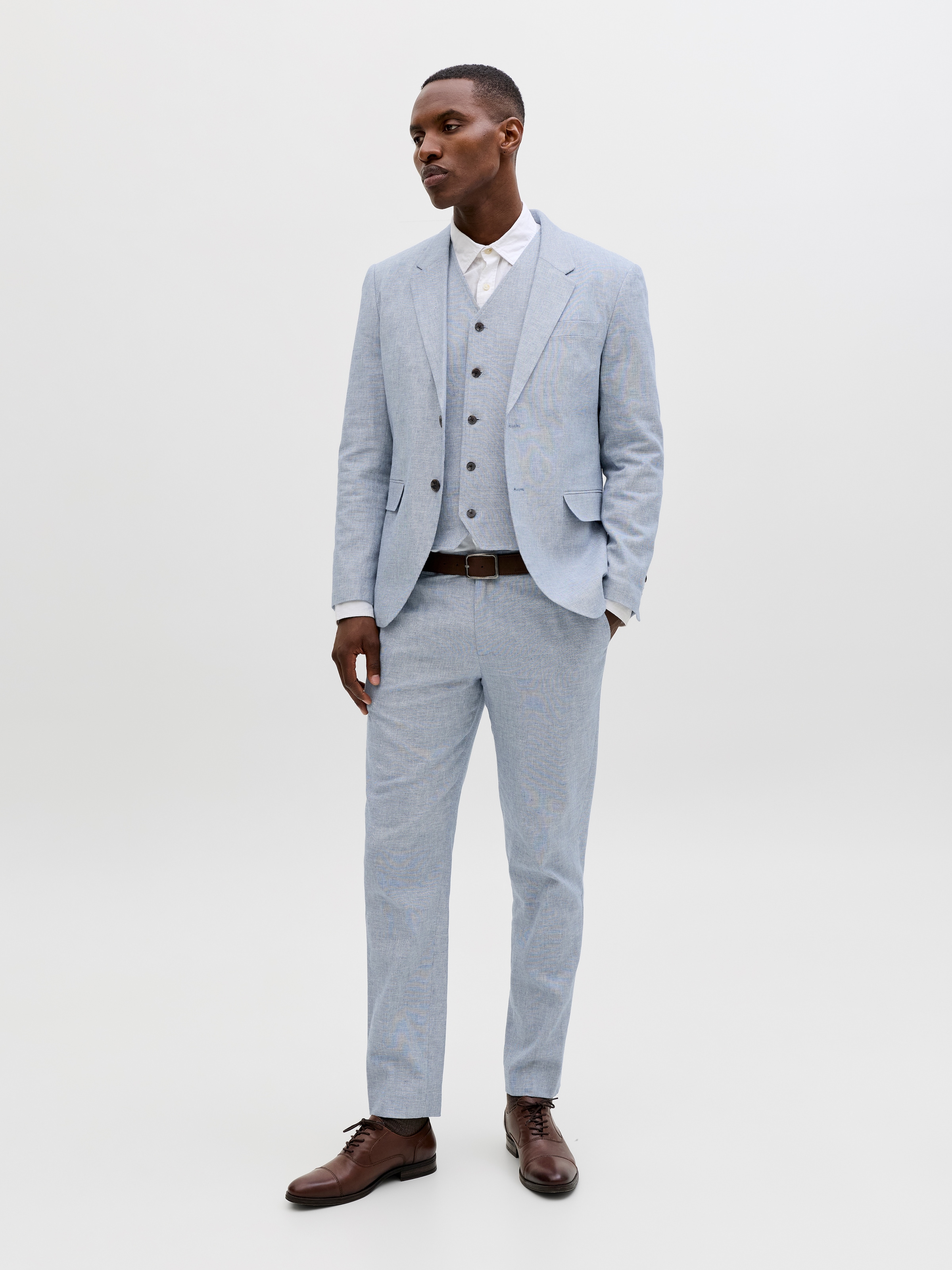 Jack & Jones Stoffhose »JPRMARTIN SUMMER TRS LINEN BLEND NO06 SN«  Baumwollmischung