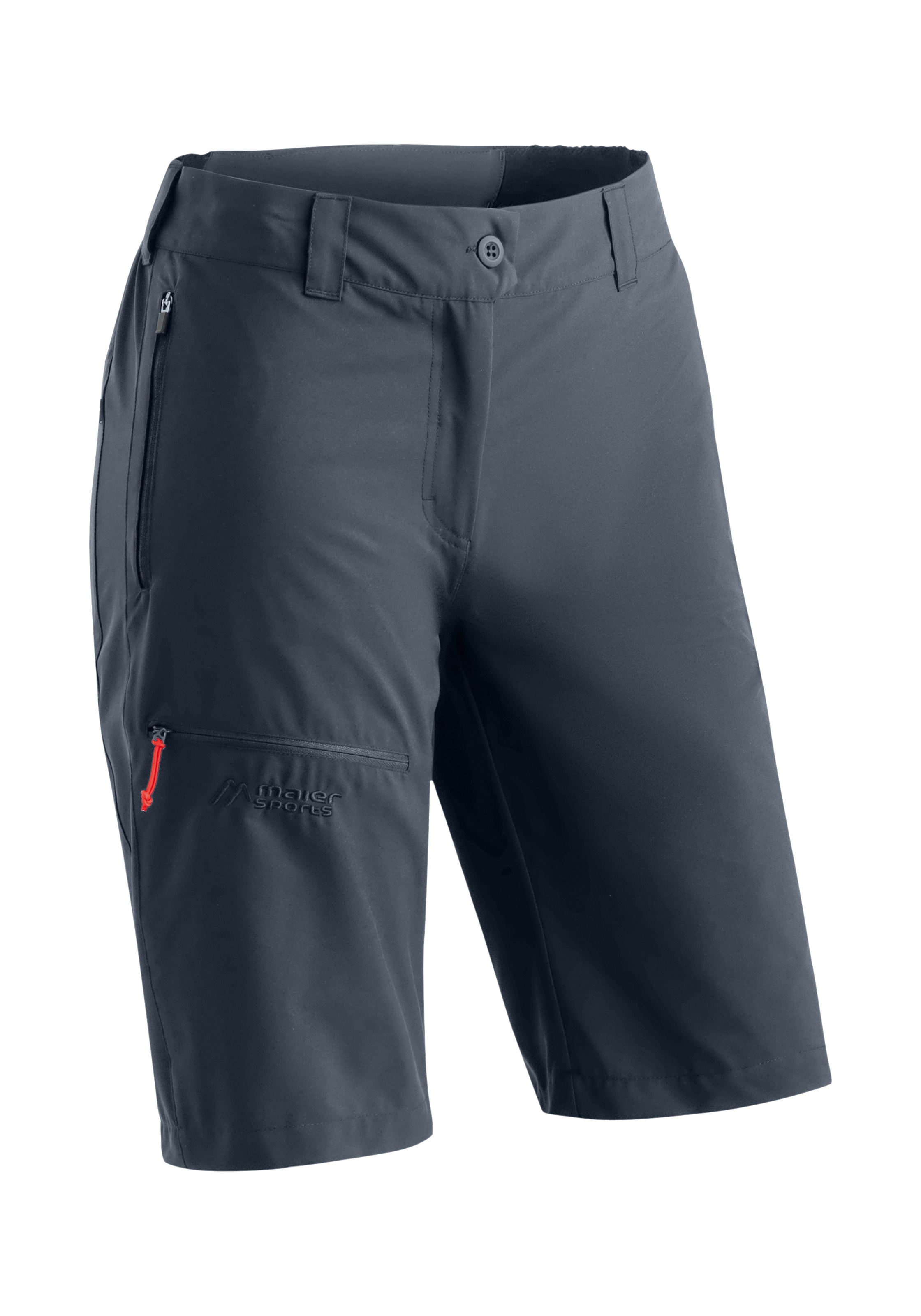Maier Sports Outdoorhose »Lulaka Bermuda Loop«  Damen Shorts, kurze Wanderhose, Outdoor-Hose, 3 Taschen, Regular Fit