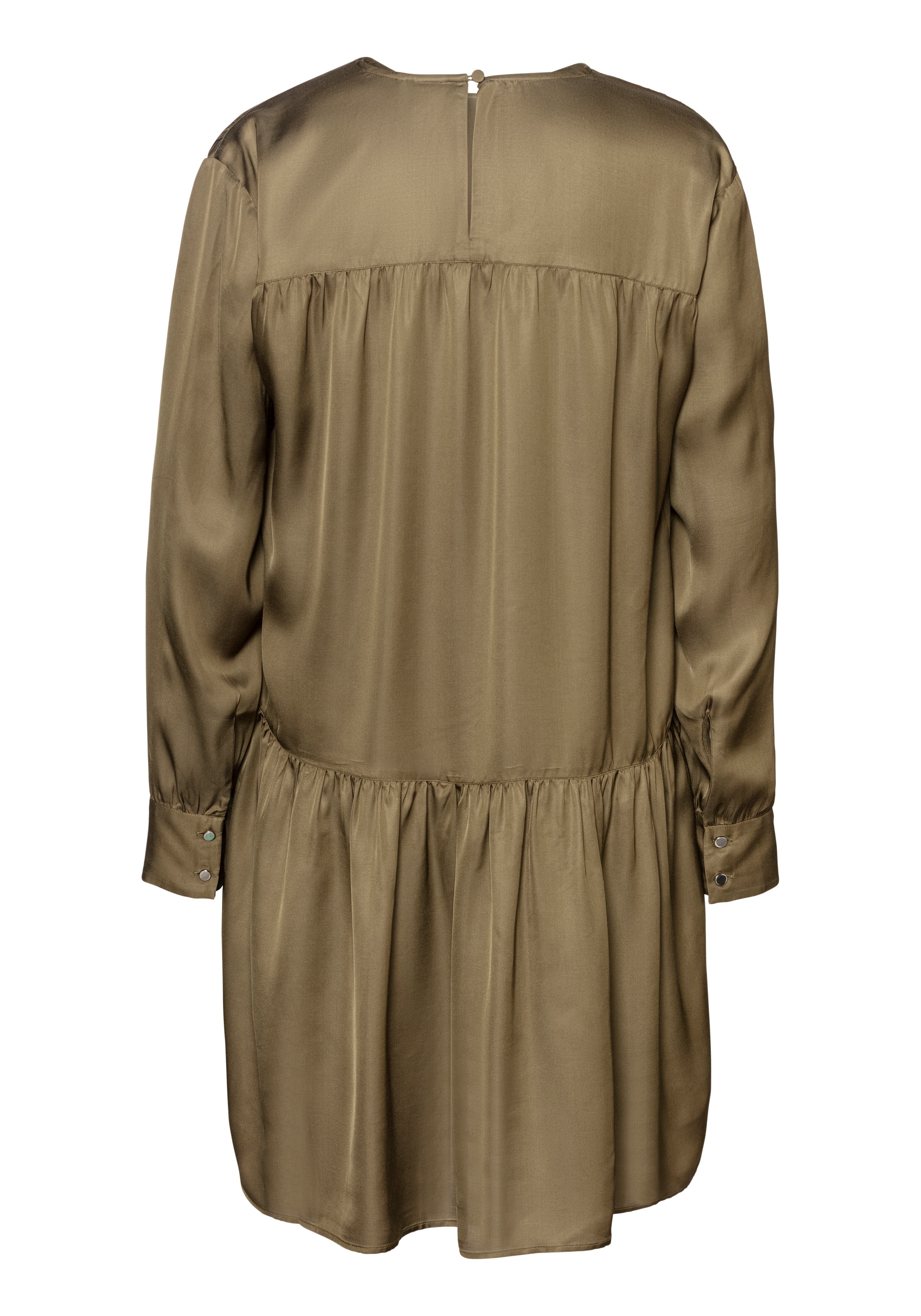BOSS ORANGE Blusenkleid »C_Diveno_2«, mit gerafften Details