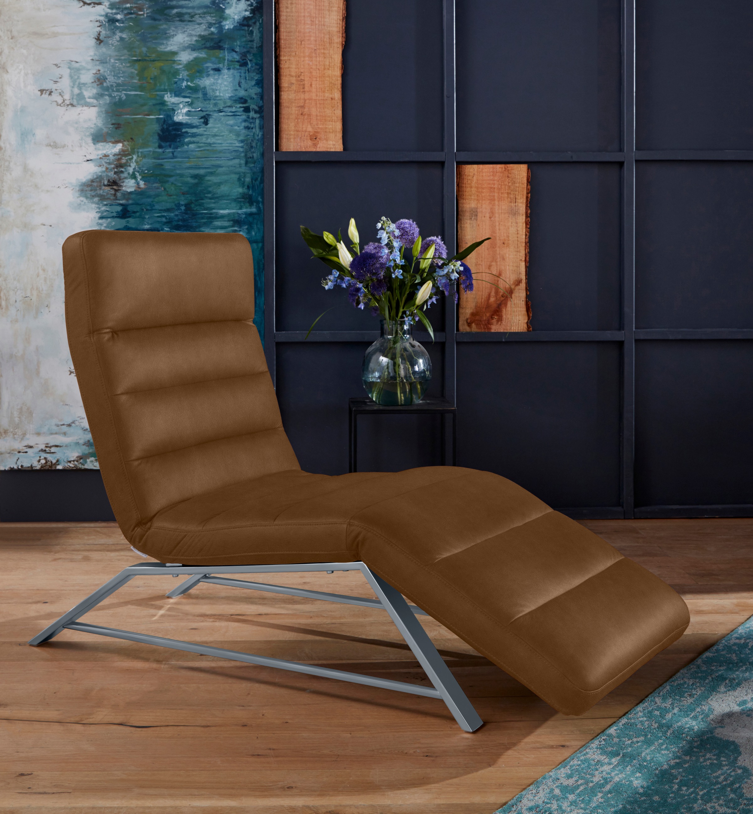 W.SCHILLIG Relaxliege »daily dreams«, Funktionsliege wahlweise mit Motor, Gestell matt, Breite 75 cm