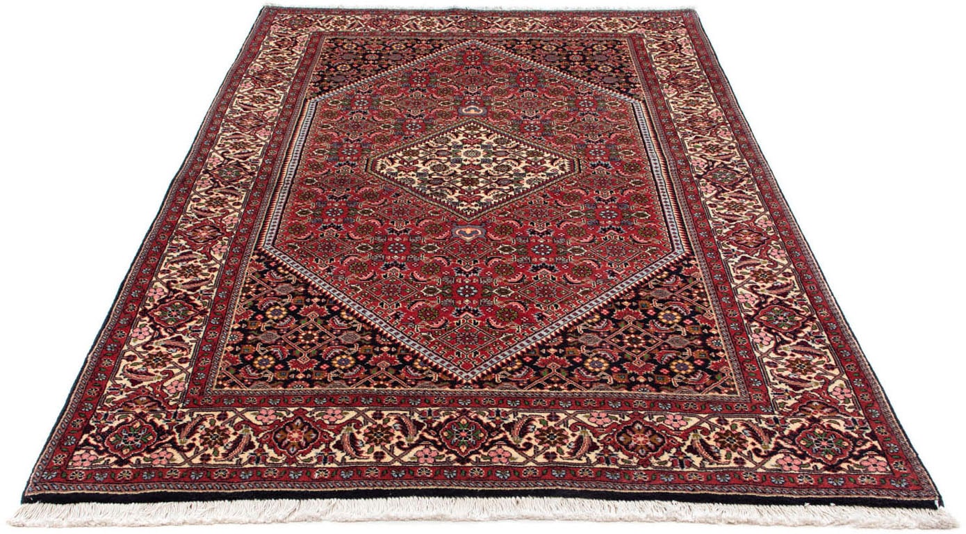 morgenland Wollteppich »Bidjar - Zanjan Medaillon Blu scuro 216 x 137 cm«, günstig online kaufen