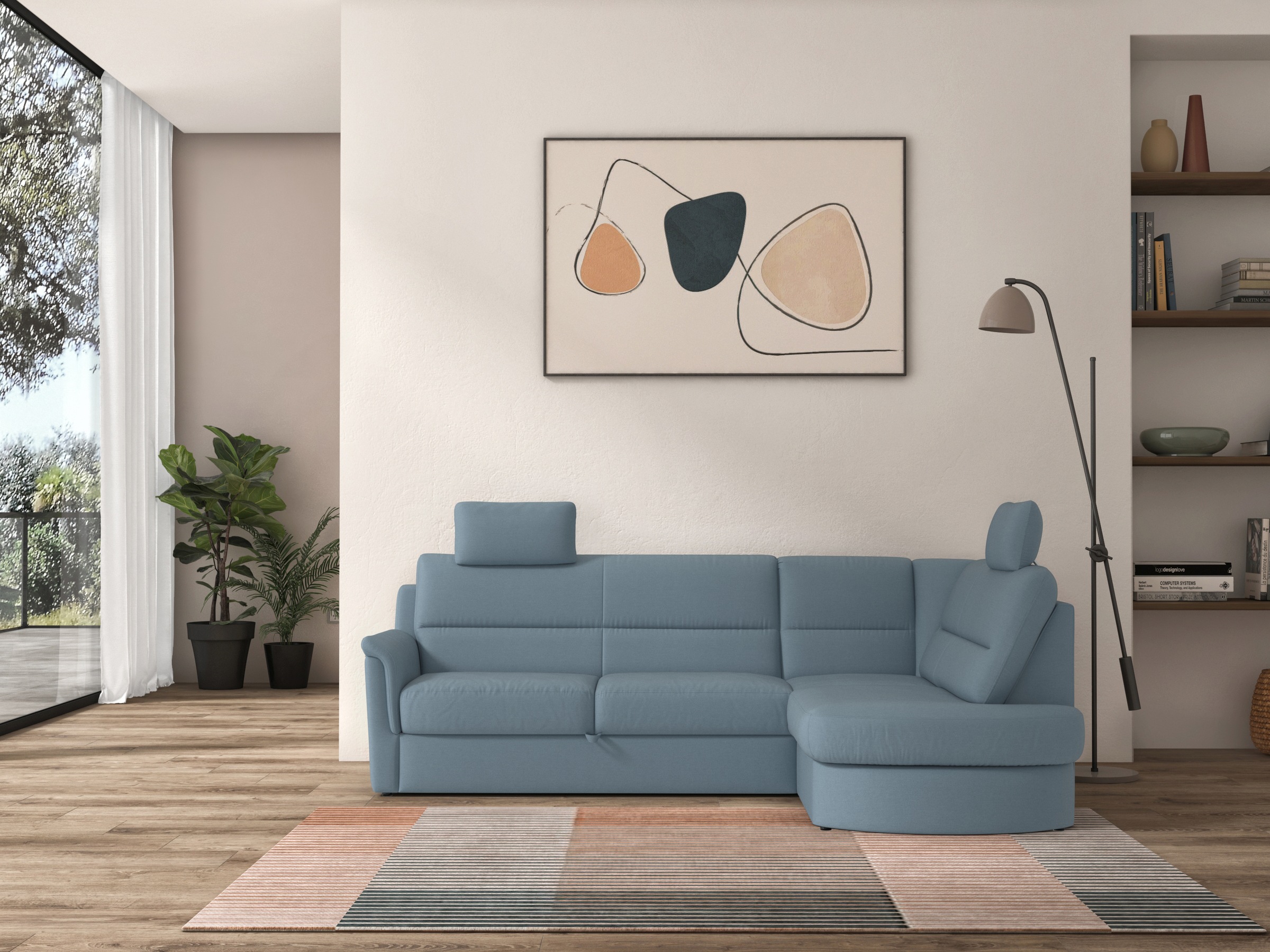 sit&more Ecksofa »Panini L-Form«, wahlweise mit Vorziehsitz und Bettkasten günstig online kaufen