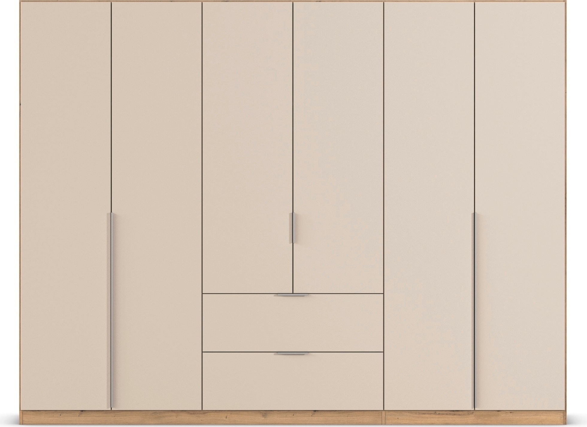 rauch Drehtürenschrank »Kleiderschrank Schrank Garderobe AGORDO mit Dekor- oder Hochglanzfront«, mit Außenschubkästen, in 6 Breiten und 2 Höhen MADE IN GERMANY