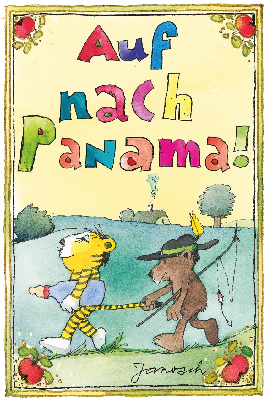 LuckyLinde Wanddekoobjekt »Auf nach Panama!« Exklusive JANOSCH Kindermotive günstig online kaufen