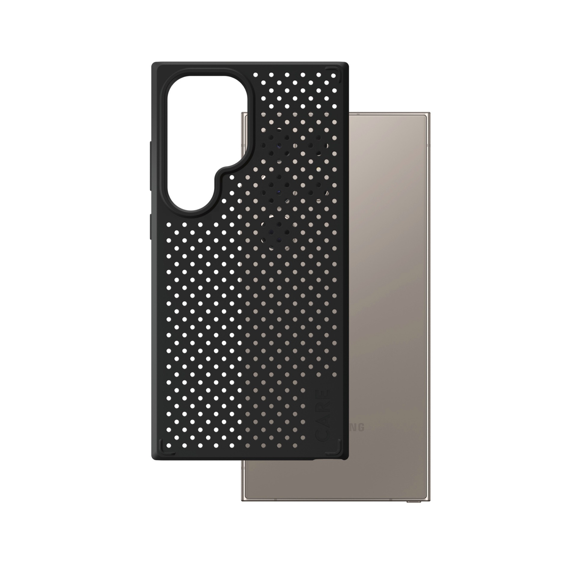 CARE by PanzerGlass Handyhülle »Heat Beat Case für Samsung Galaxy S25 Ultra«, Backcover, Schutzhülle, Handyschutzhülle, Case, Schutzcase, stoßfest
