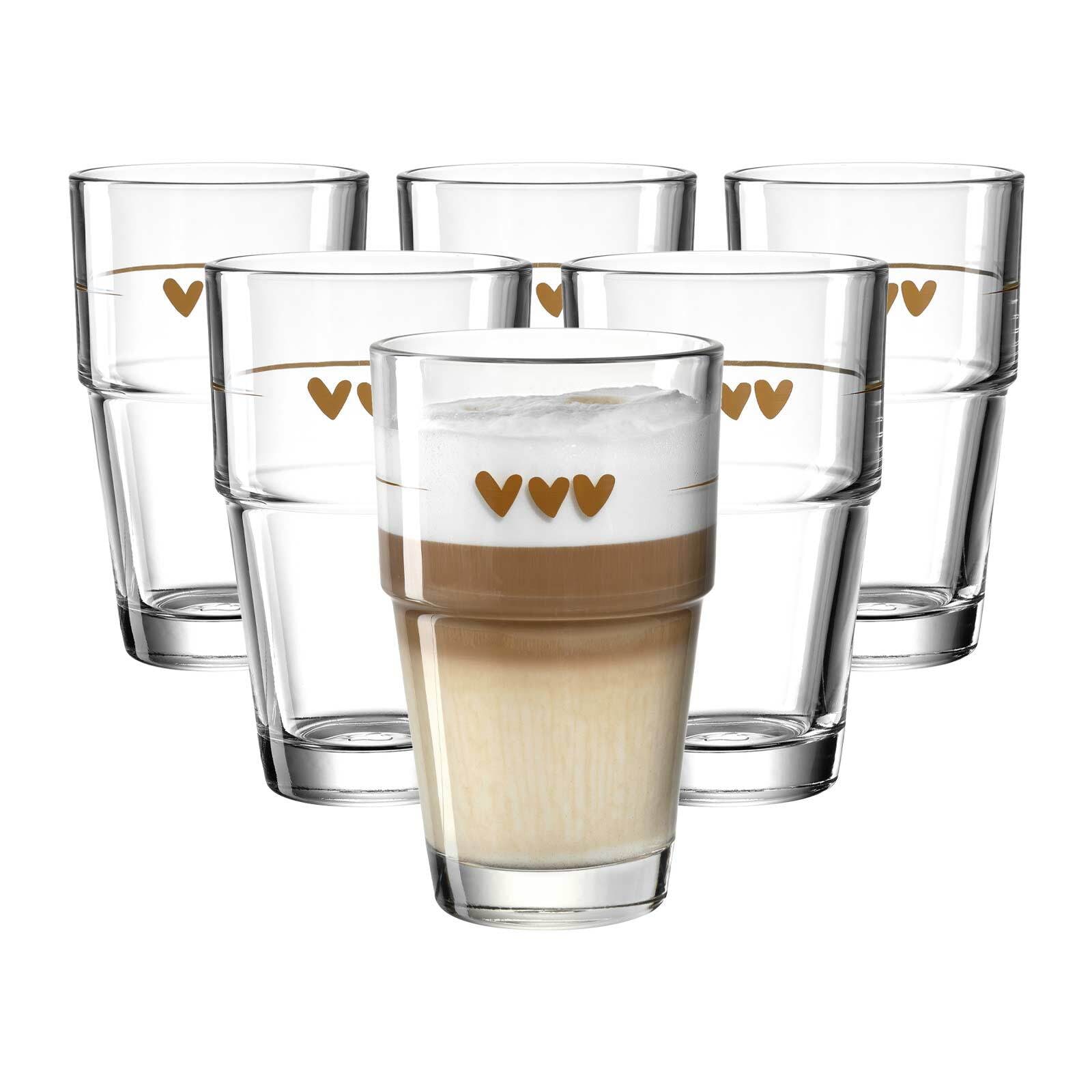 LEONARDO Glas »Becher Solo 410 ml 6er Set transparent« günstig online kaufen