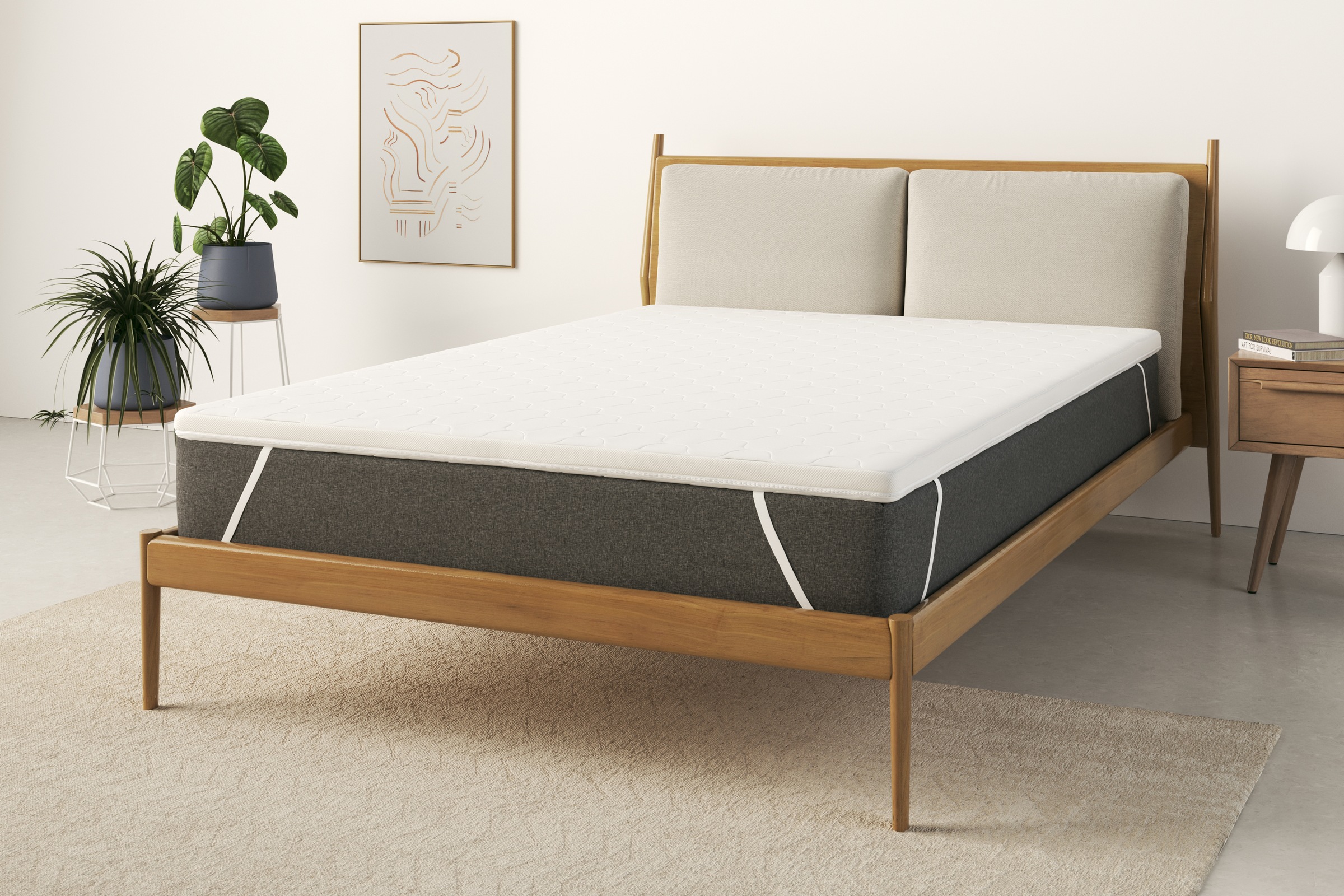 my home Topper »Polly Plus Komfort«, (1 St.), Kern mit über 1000 Wellnesspu günstig online kaufen