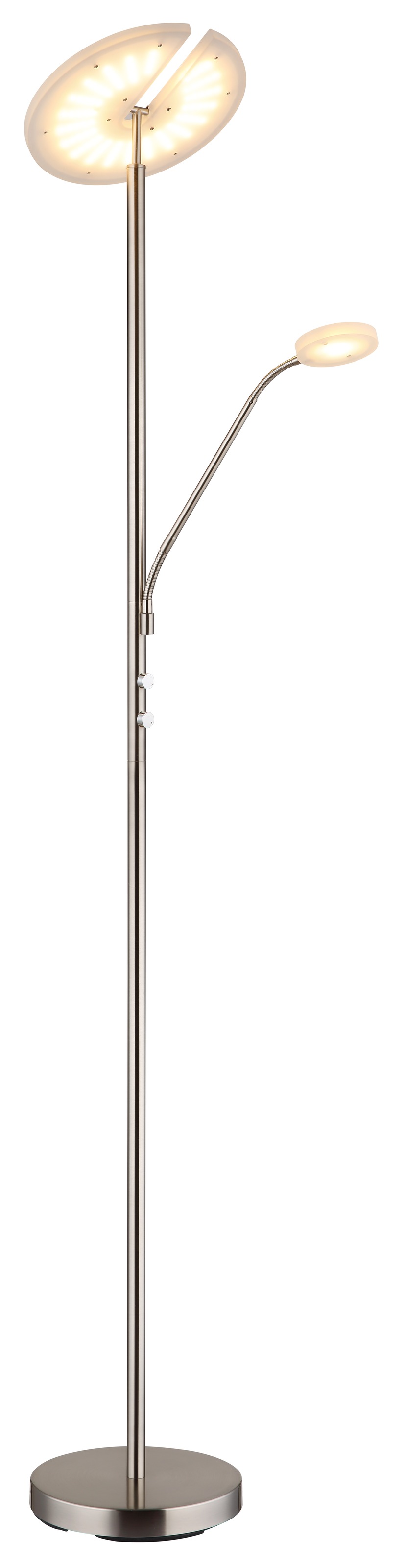 GLOBO LIGHTING Deckenfluter »STANFORD« LED-Modul 1 Stk. Warmweiß Stehlampe Stehleuchte Fluter Wohnzimmer Flur