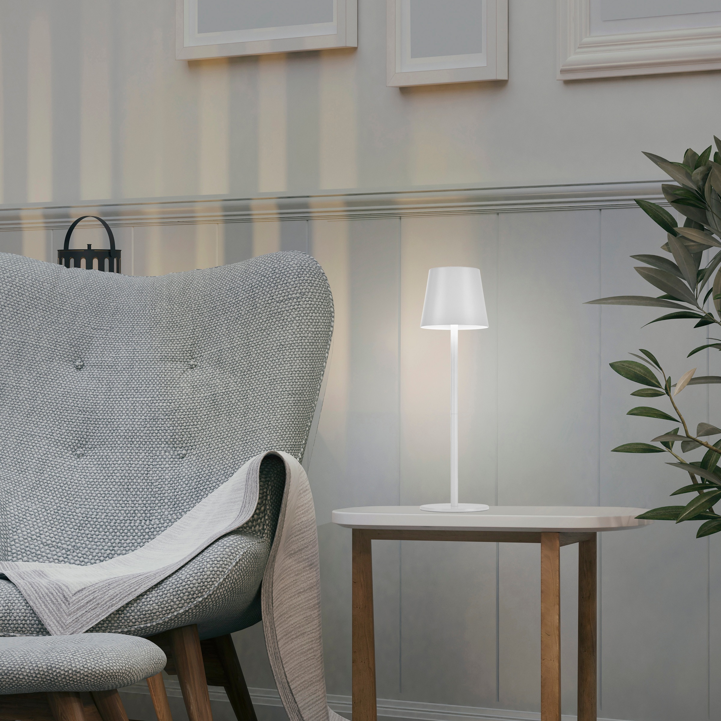 JUST LIGHT LED Tischleuchte »EURIA, 2er Set«, 1 flammig, Leuchtmittel LED-B günstig online kaufen
