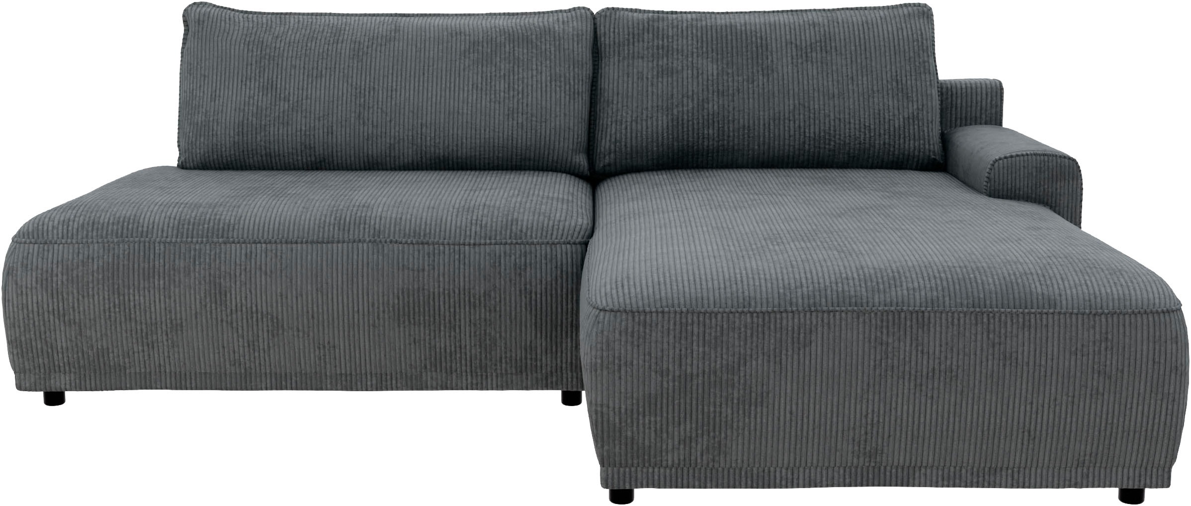 TRENDMANUFAKTUR Ecksofa »Fordon II, Schlafsofa mit Bettkasten, Couch in L-F günstig online kaufen