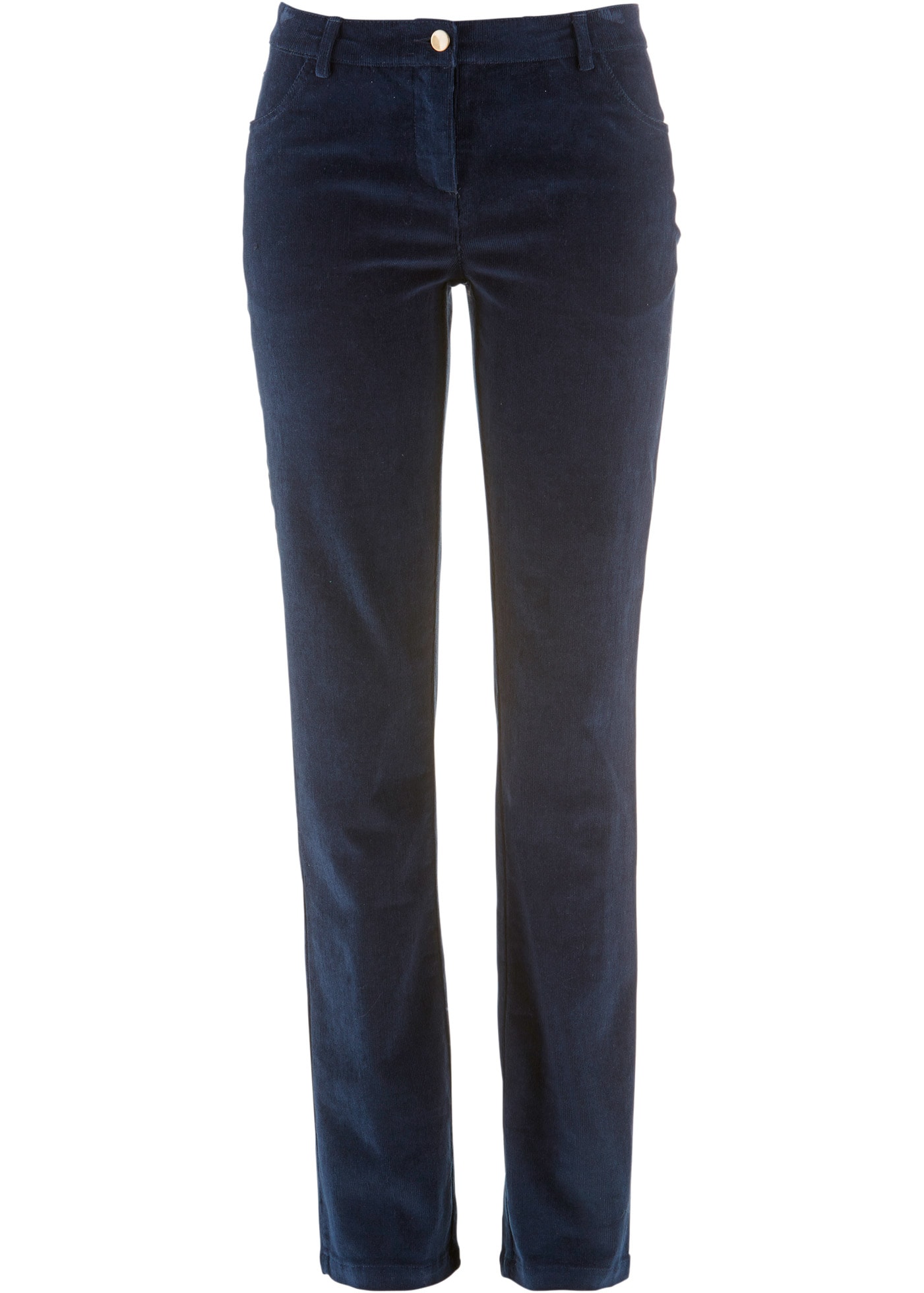bonprix Cordhose »Stretch-Cordhose, Straight«  aus Stretch-Material, Slim Fit, mit Eingrifftaschen