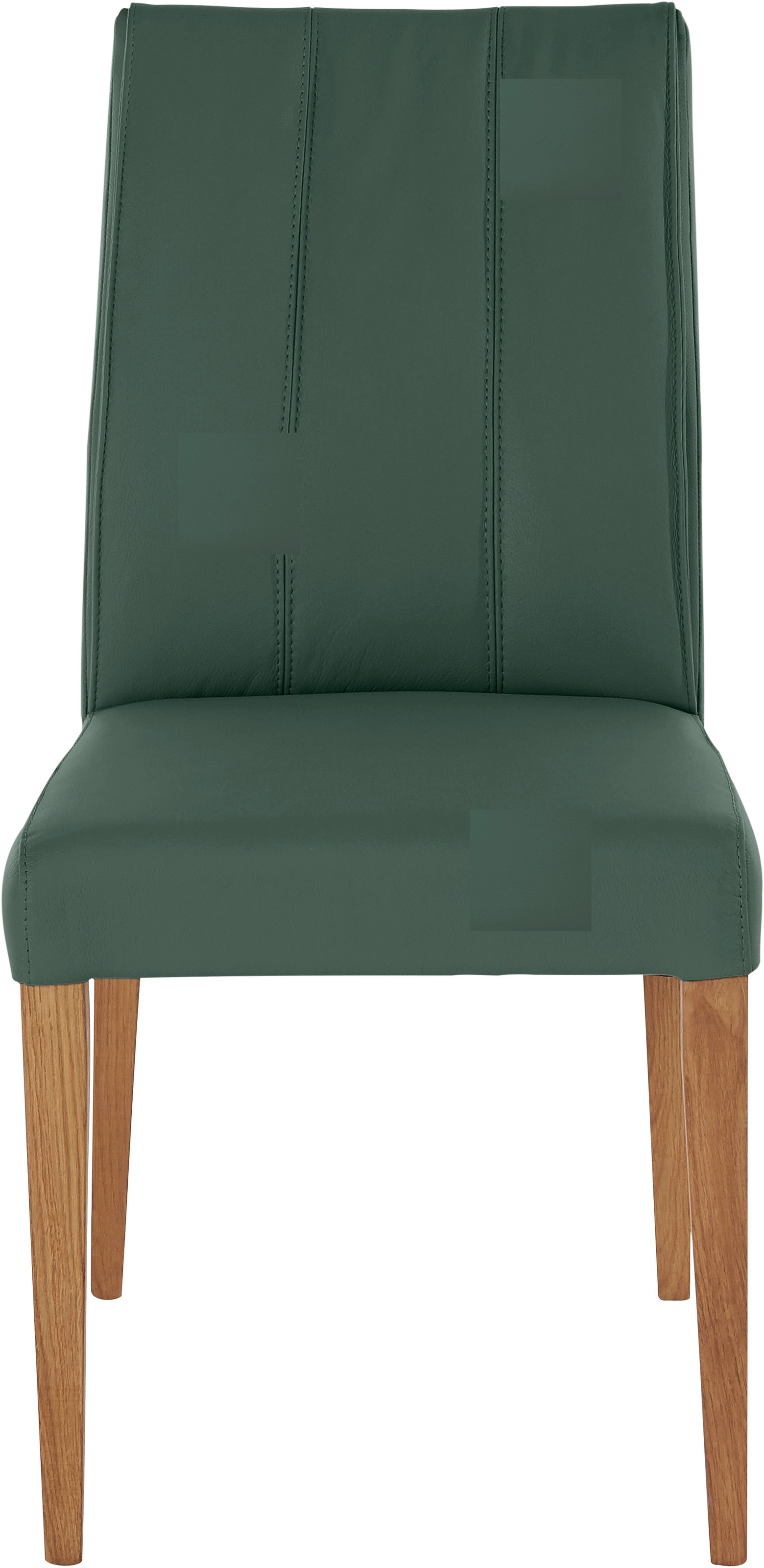 INOSIGN Esszimmerstuhl, (Set), 2 St., Leder, Rückenlehne mit Steppung