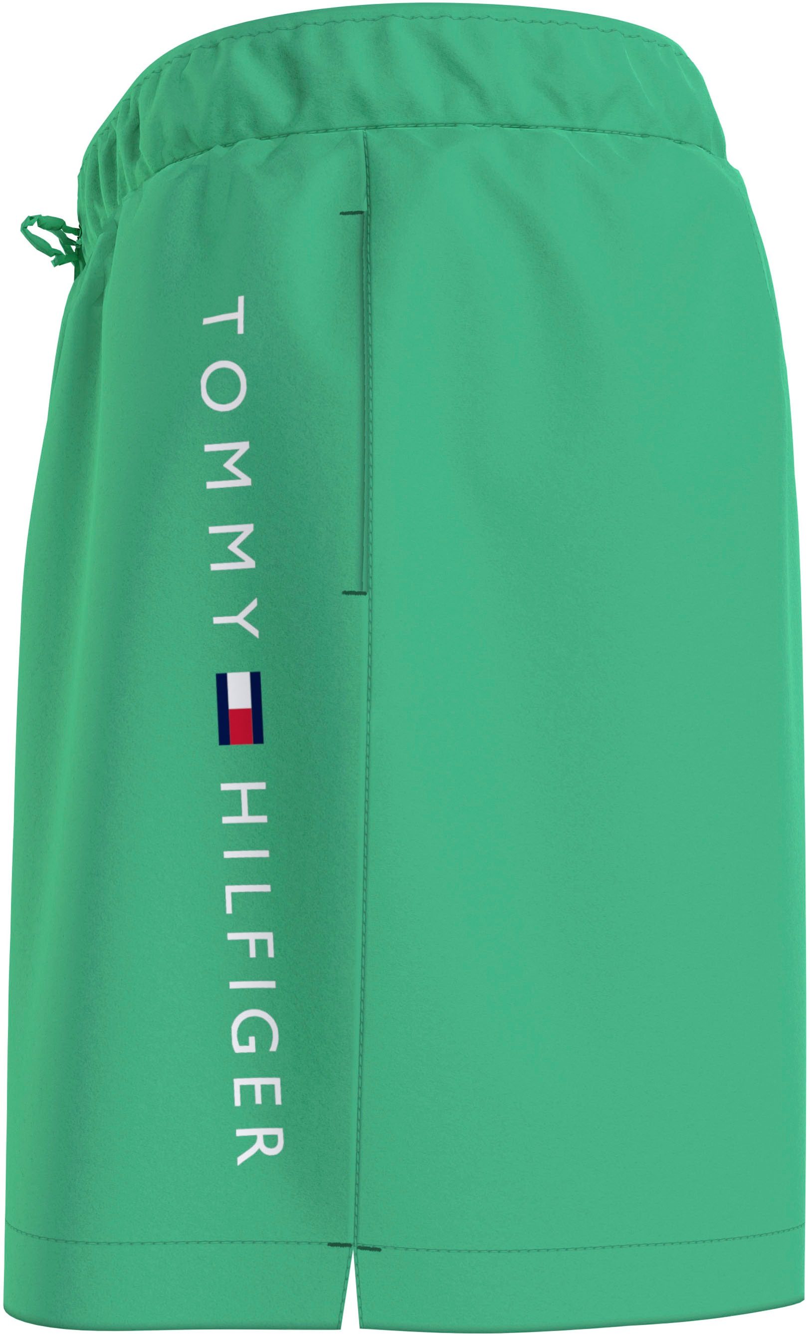 Tommy Hilfiger Swimwear Badeshorts »MEDIUM DRAWSTRING«, mit Markenlabel an der Hüfte