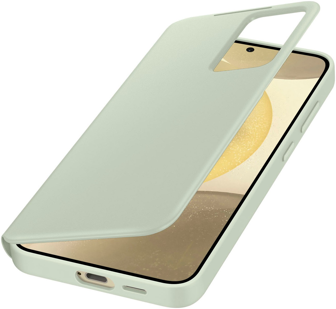 Samsung Handyhülle »Smart View Wallet Case für Samsung Galaxy S24+«, Schutz, griffig und stylisch