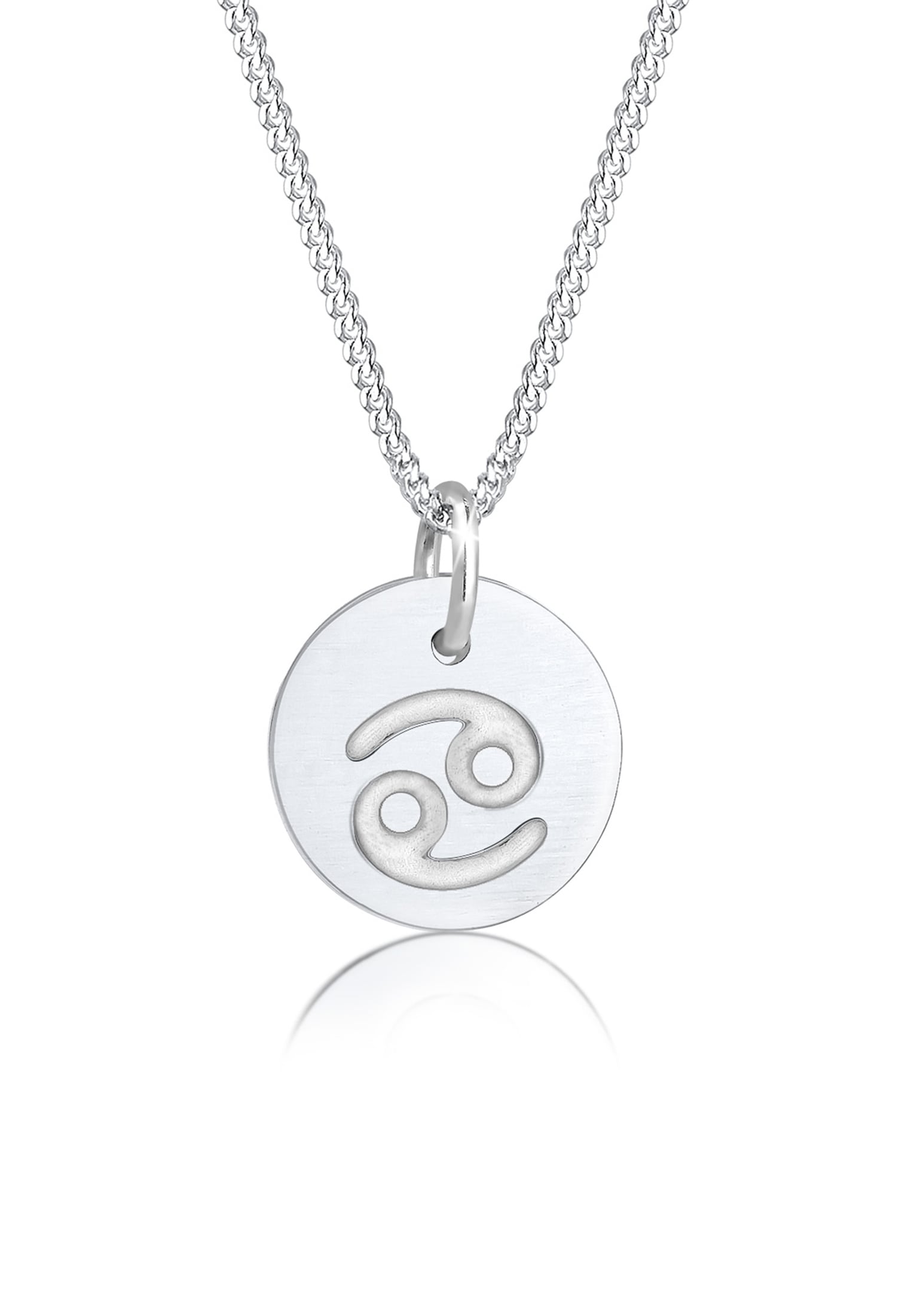 Elli Kette mit Anhänger »Sternzeichen Krebs 925 Sterling Silber«