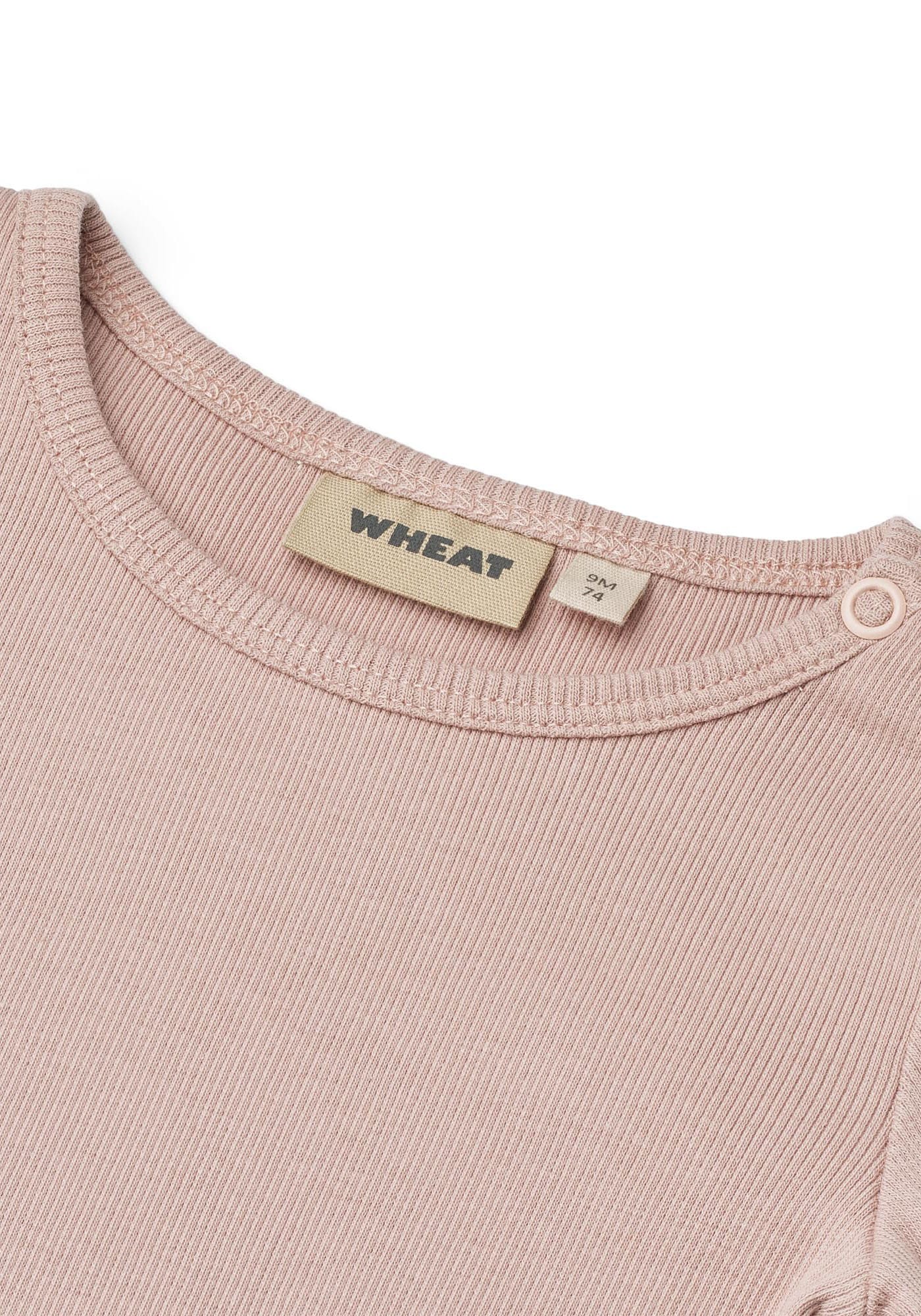 WHEAT Langarmshirt »Rib T-Shirt L/S Ida«