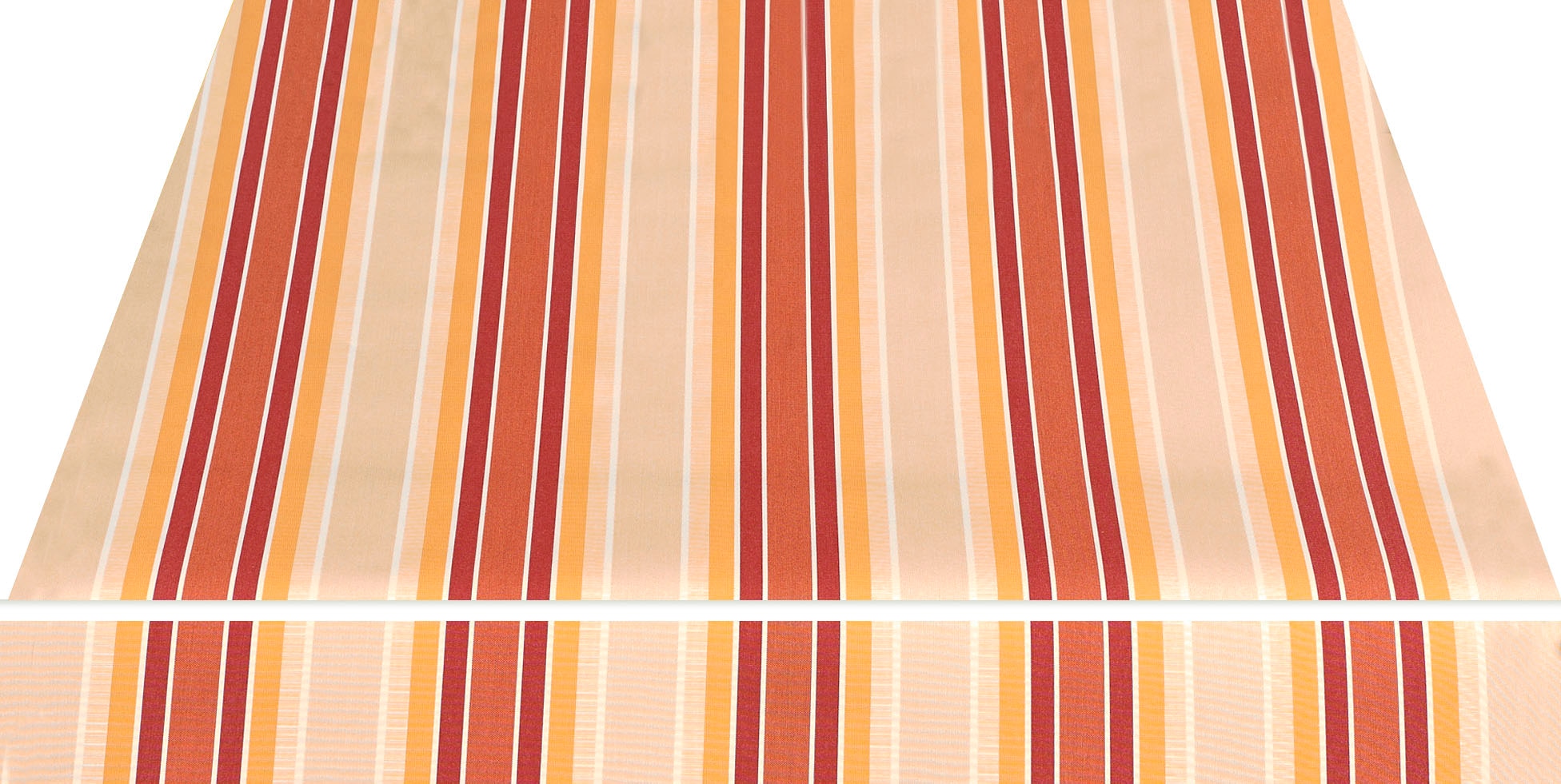 Spettmann Halbkassettenmarkise »SKY FIX«, 400 cm Breite, 300 cm Ausfall, Volant gewellt