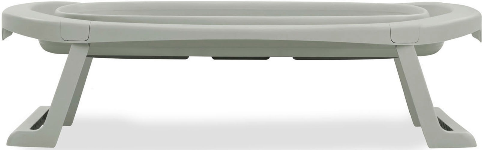 Hauck Babybadewanne »Wash N Fold M, Sage«, Faltbadewanne mit Wassertemperaturmessung am Ablaufstopfen