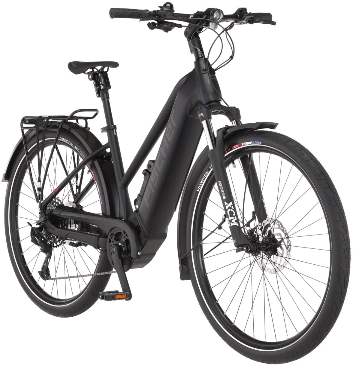 FISCHER Fahrrad E-Bike »VIATOR N100 50 711«, 12 Gang, SRAM, Schaltwerk SX EAGLE