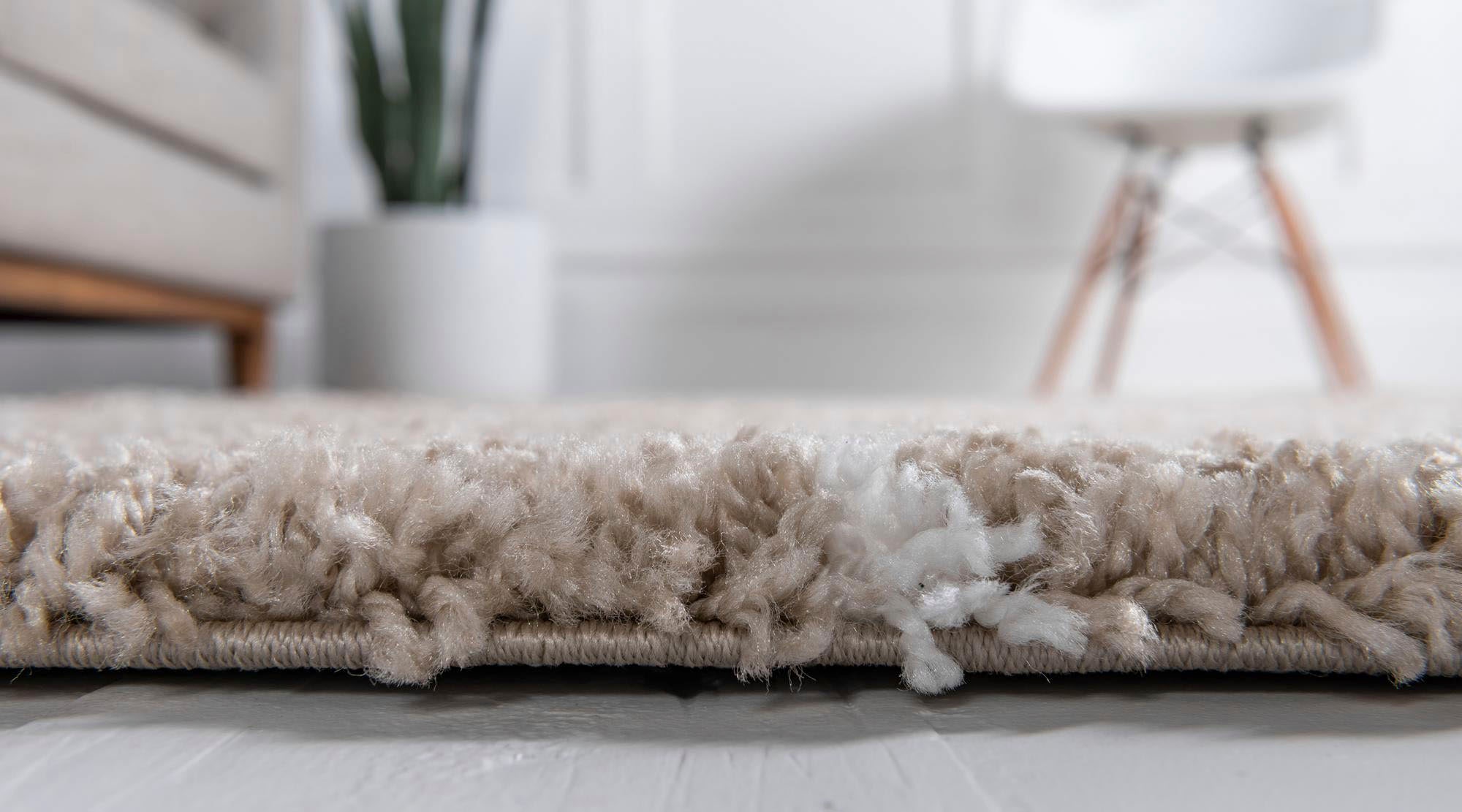 Myflair Möbel & Accessoires Hochflor-Teppich »Temara Shag Lagerräumung«, rechteckig, 51 mm Höhe, gewebt, Scandi Design, ideal im Wohnzimmer & Schlafzimmer