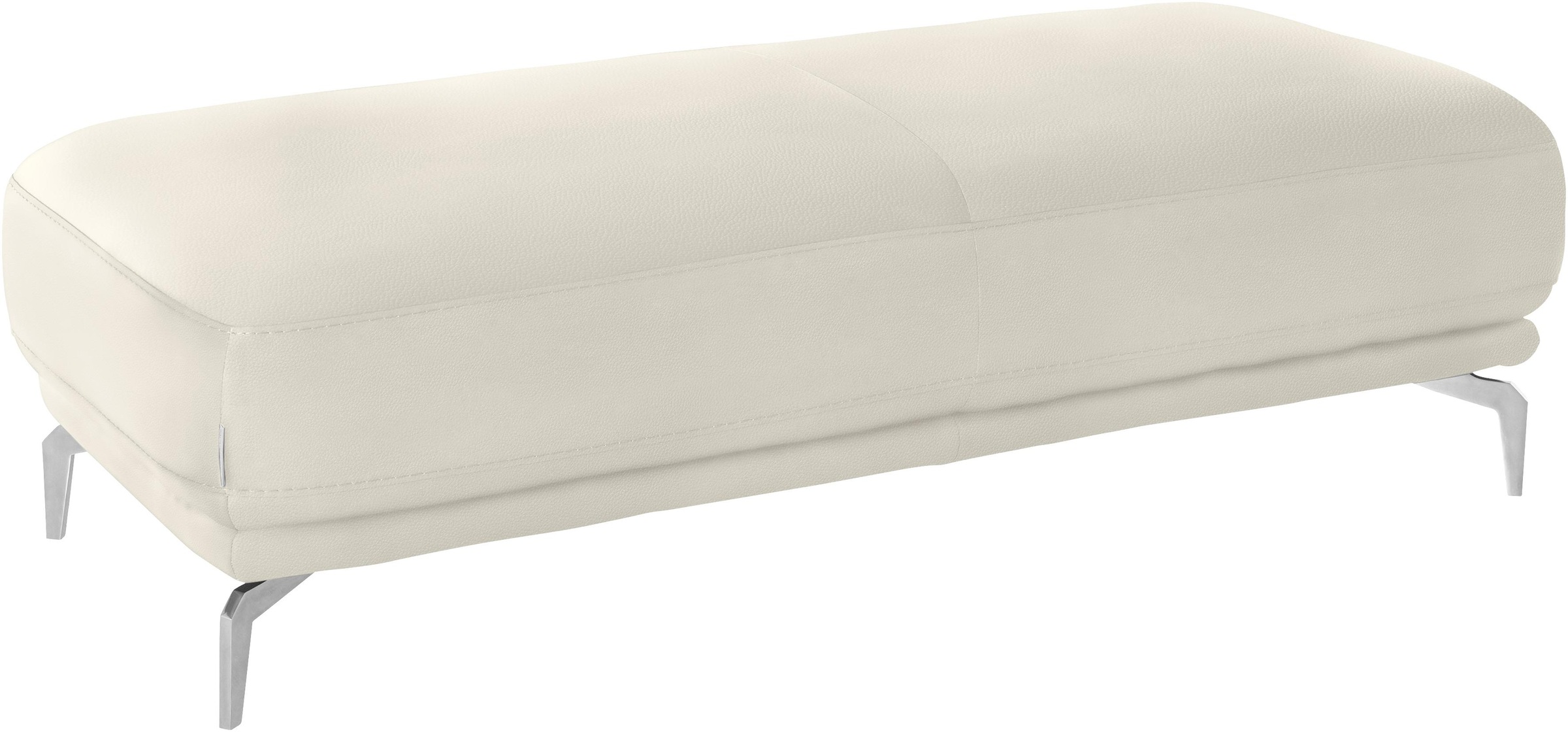 W.SCHILLIG Hocker »montanaa« mit Metallfüßen in Chrom glänzend, Breite 141 günstig online kaufen