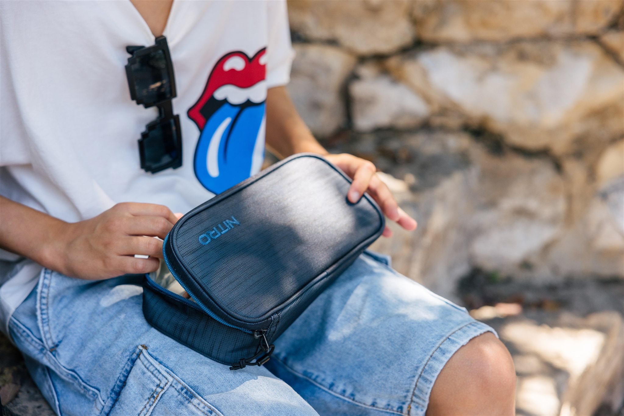 NITRO Freizeitrucksack »Future Hero«, Schulrucksack Freizeitrucksack Laptoprucksack Mäppchen