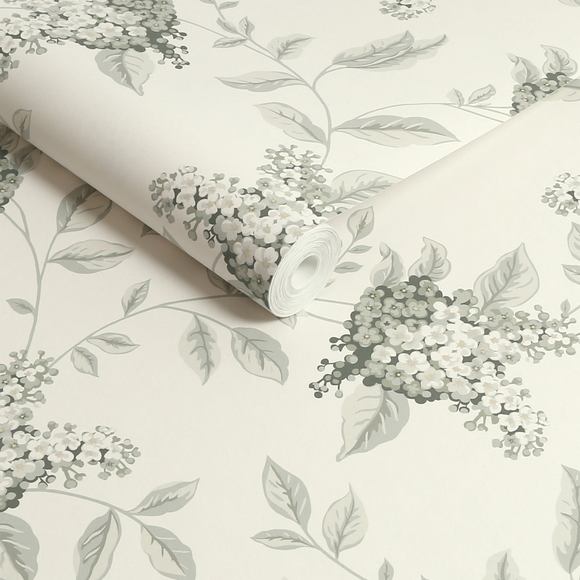LAURA ASHLEY Vliestapete »Portland Fern« geblümt glatt 10mx52cm (ca. 5m2)