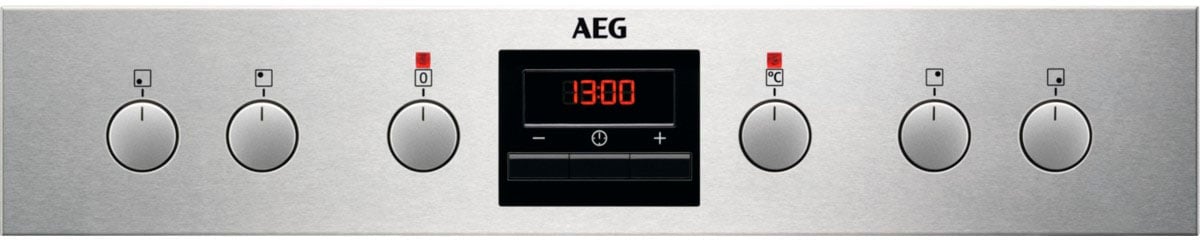 AEG Elektro-Herd-Set »EES33101ZM«, EES33101ZM 949 723 469, mit Backauszug, Multifunktionsherd