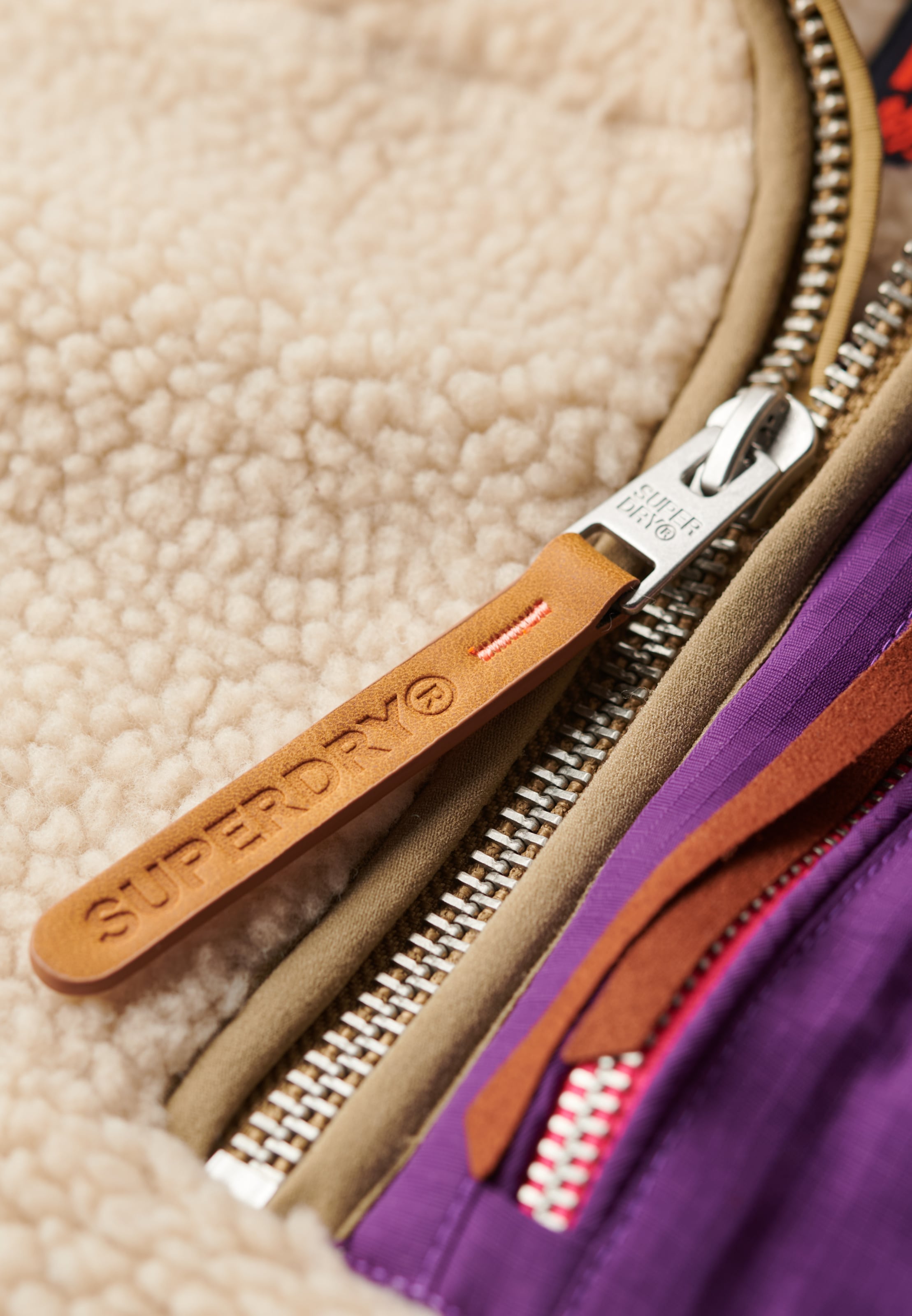 Superdry Fleecepullover »VINTAGE RETRO HALF ZIP FLEECE«
