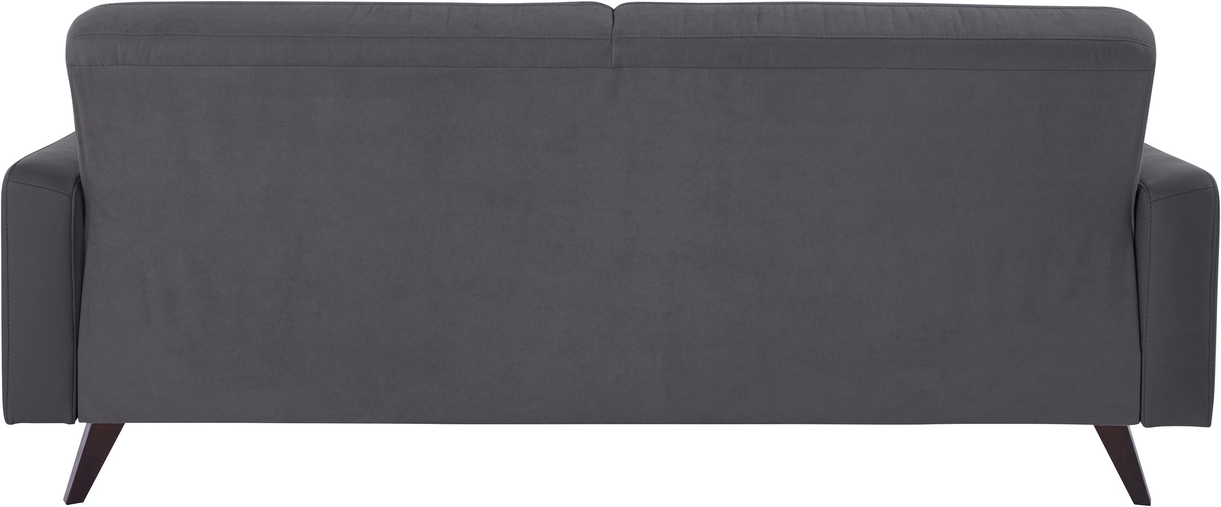 exxpo - sofa fashion 3-Sitzer »Samso, elegant und bequem, toller Sitzkomfort, Schlafsofa«, Kippcouch, inklusive Bettfunktion und Bettkasten, Komfortsitzhöhe 49cm