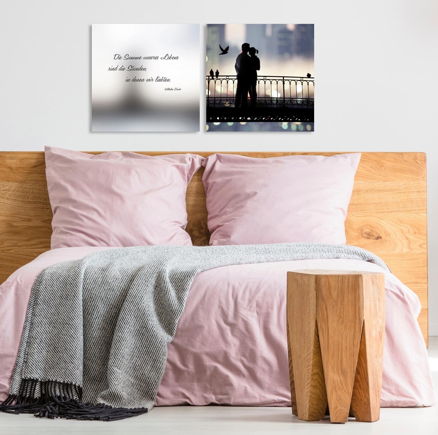 queence Leinwandbild »Summe«, Vögel-Vogelbilder-Kunst-Modern-Spa-Spa Bilder günstig online kaufen