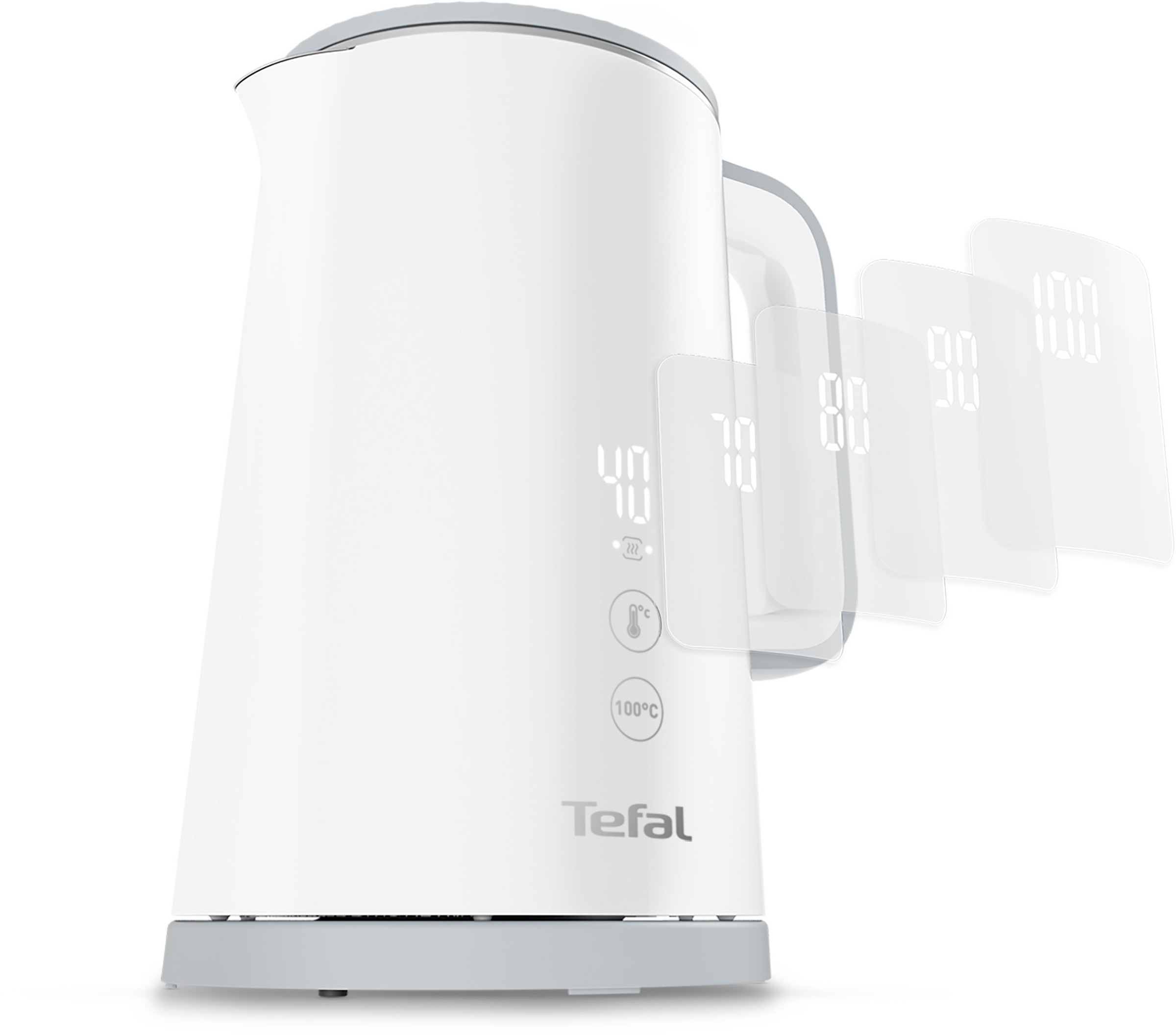 Tefal Wasserkocher »KO6931«, 1,5 l, 1800 W, 5 Temperaturstufen; Warmhaltefu günstig online kaufen