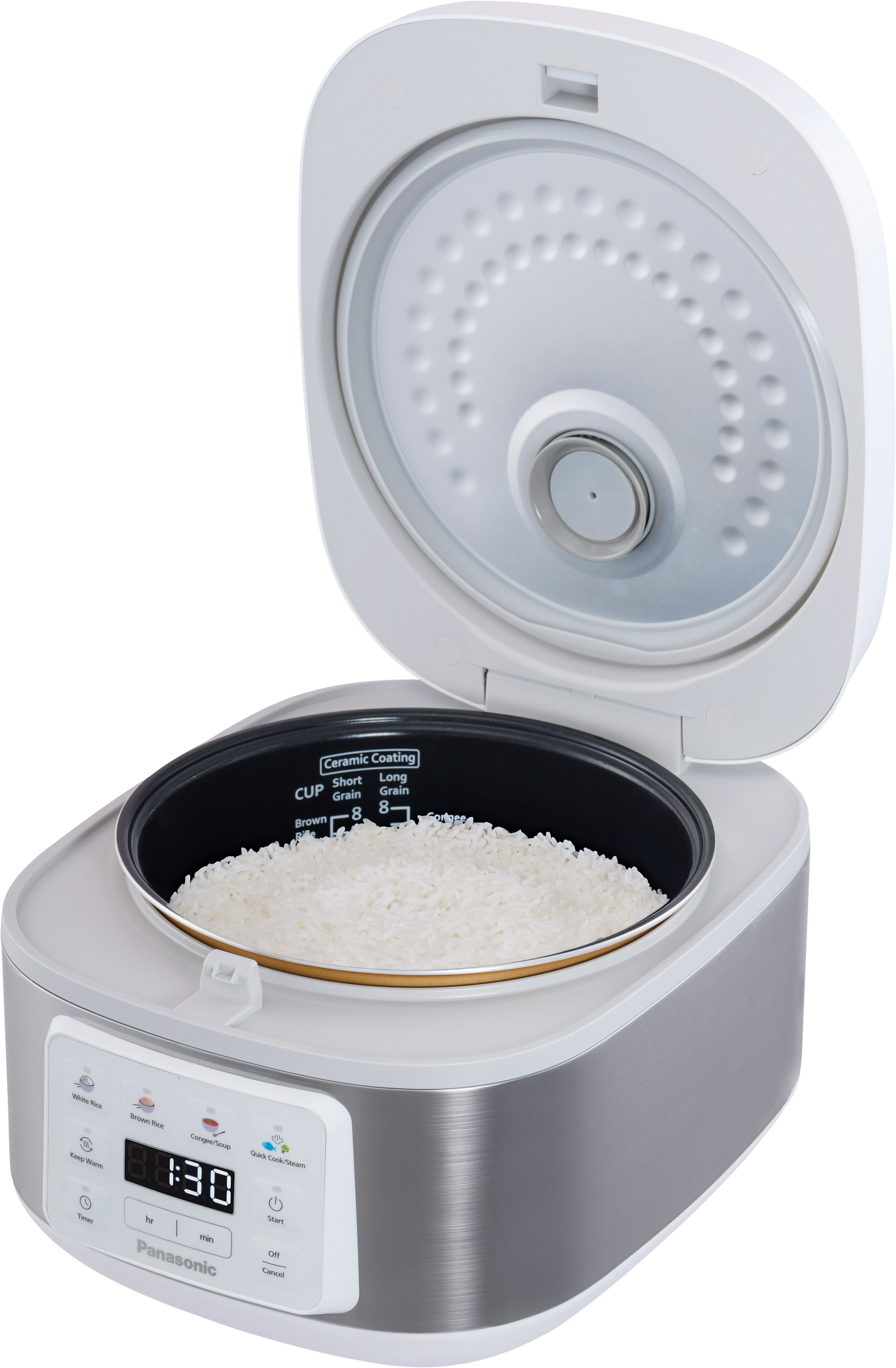 Panasonic Reiskocher »SR-DA152WXE«, für bis zu 8 Portionen Reis auf einmal