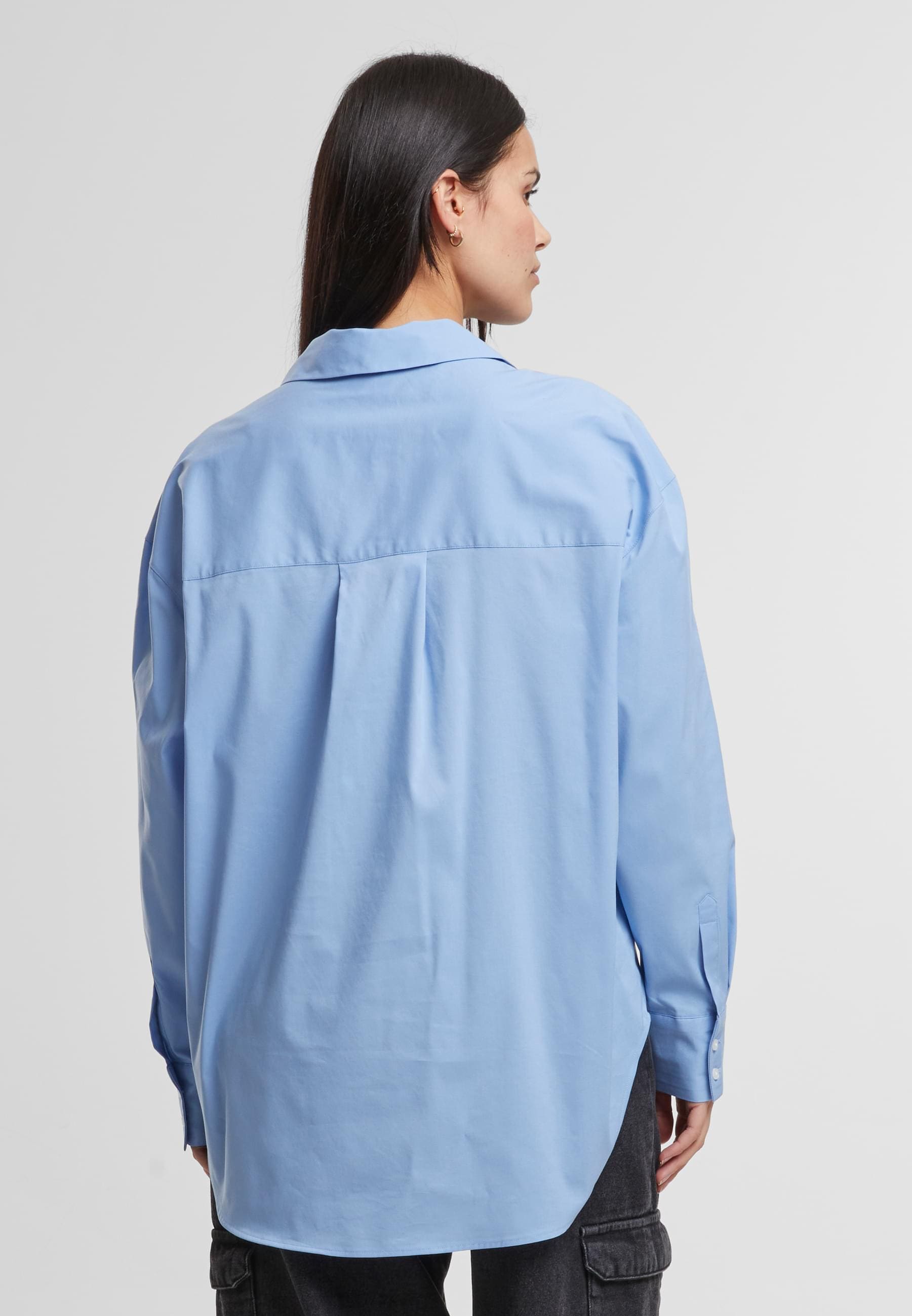 URBAN CLASSICS Klassische Bluse »Urban Classics Ladies Oversized Cotton Blouse«