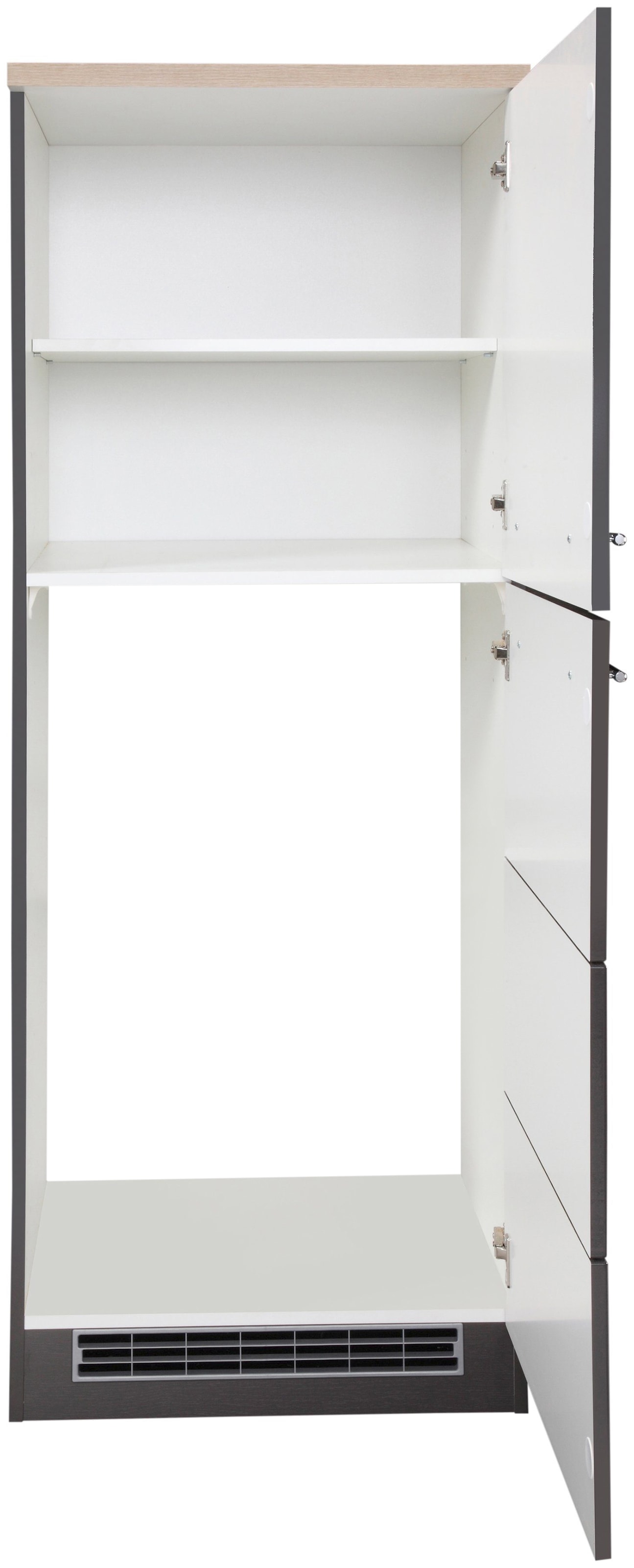 HELD MÖBEL Kühlumbauschrank »Wien«, 60 cm breit, für Einbaukühlschrank