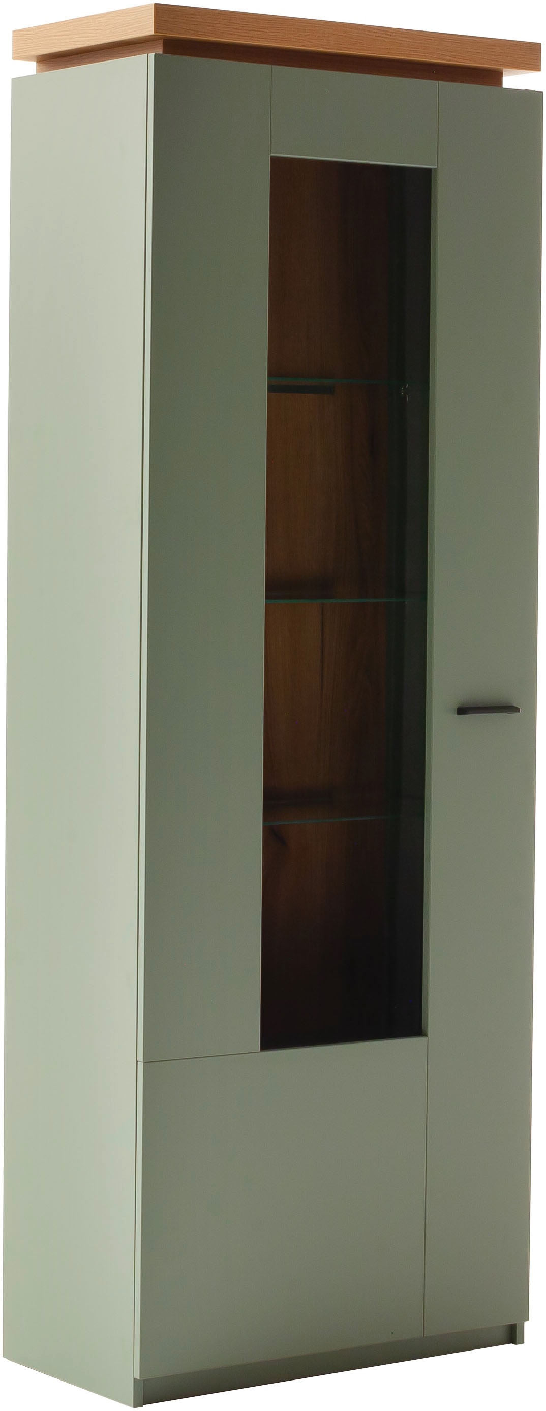 MCA furniture Vitrine »Moniz Vitrine« 1 Stk. tlg. Standvitrine, Hochschrank günstig online kaufen