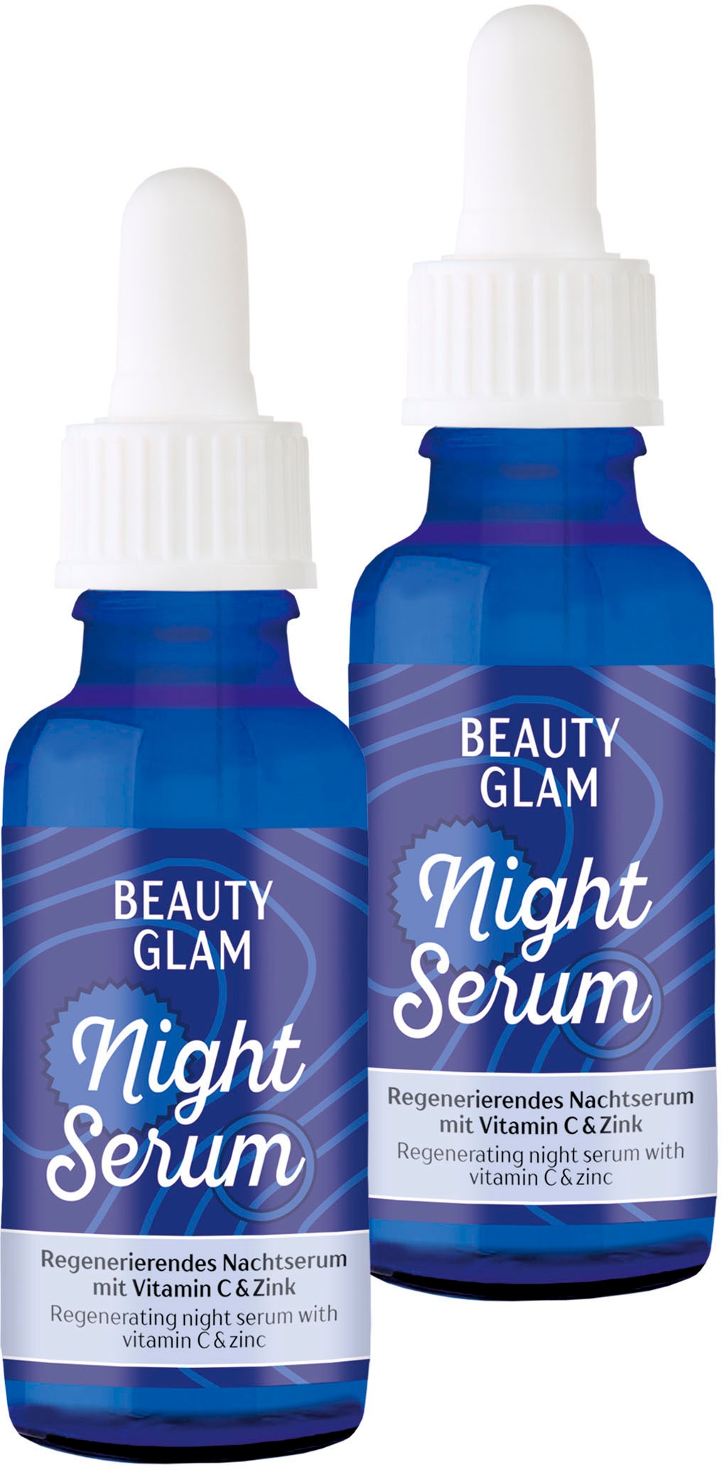BEAUTY GLAM Gesichtspflege-Set »Night Serum«, (2 tlg.)