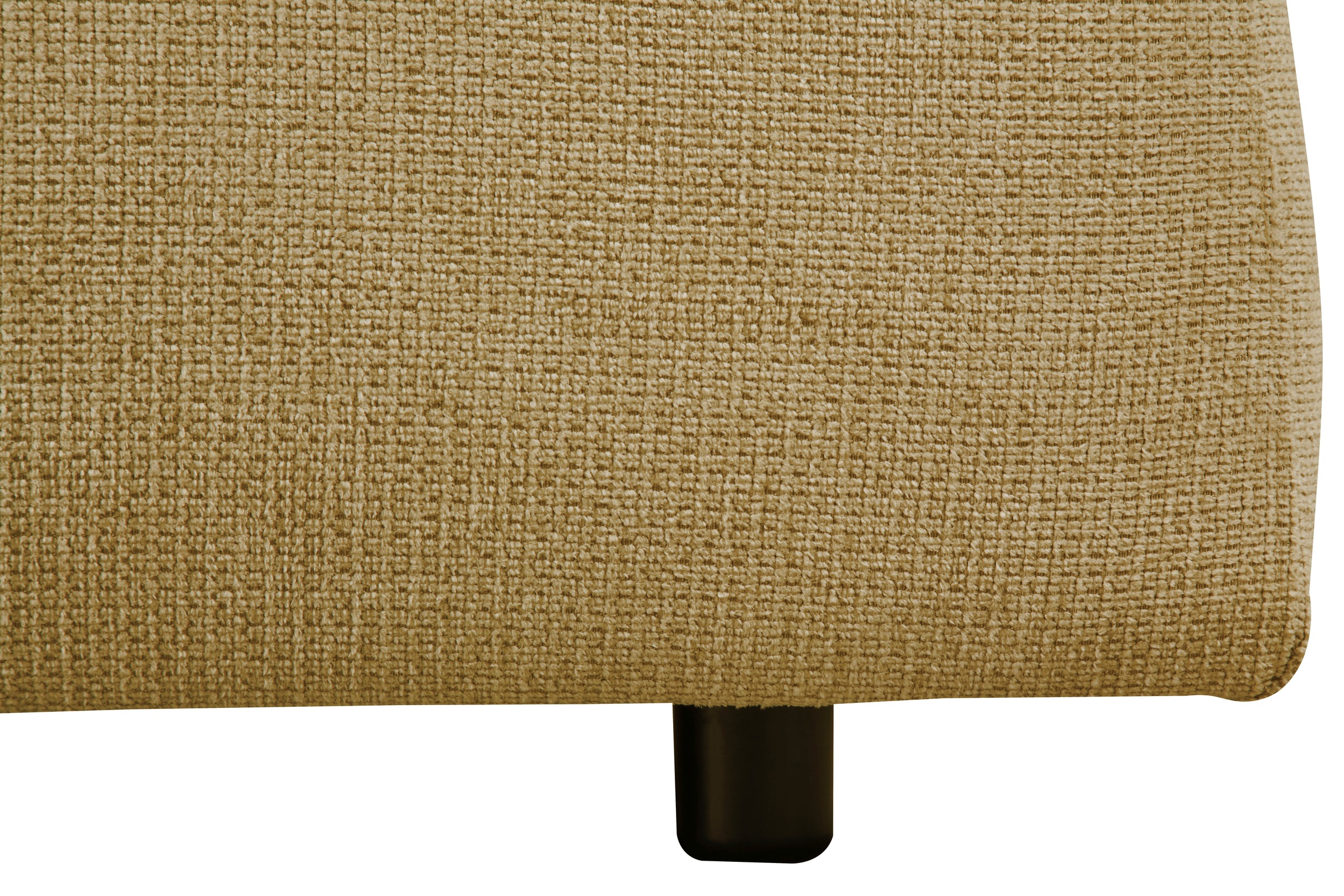 andas Ecksofa »Linkka, Breite 301 cm«, L-Form, in einem weichen Chenille-Stoff, mit Wellenunterfederung