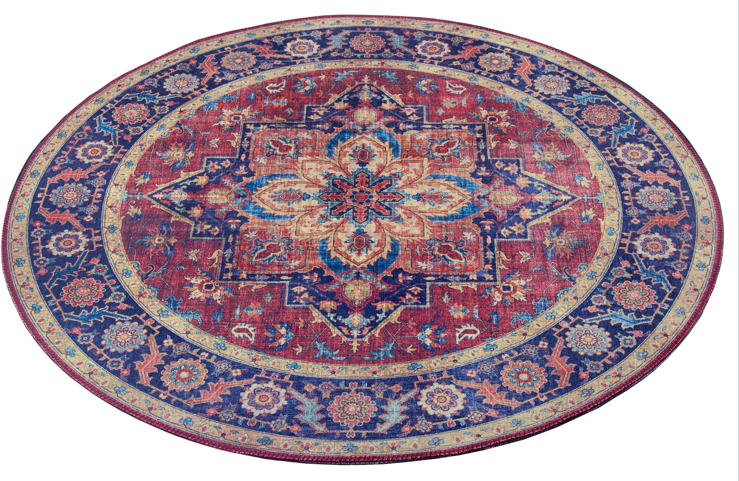 HANSE Home Teppich »Anthea« rund 5 mm Höhe Orientalisch, Orient, Vintage, Wohnzimmer, Schlafzimmer, Esszimmer